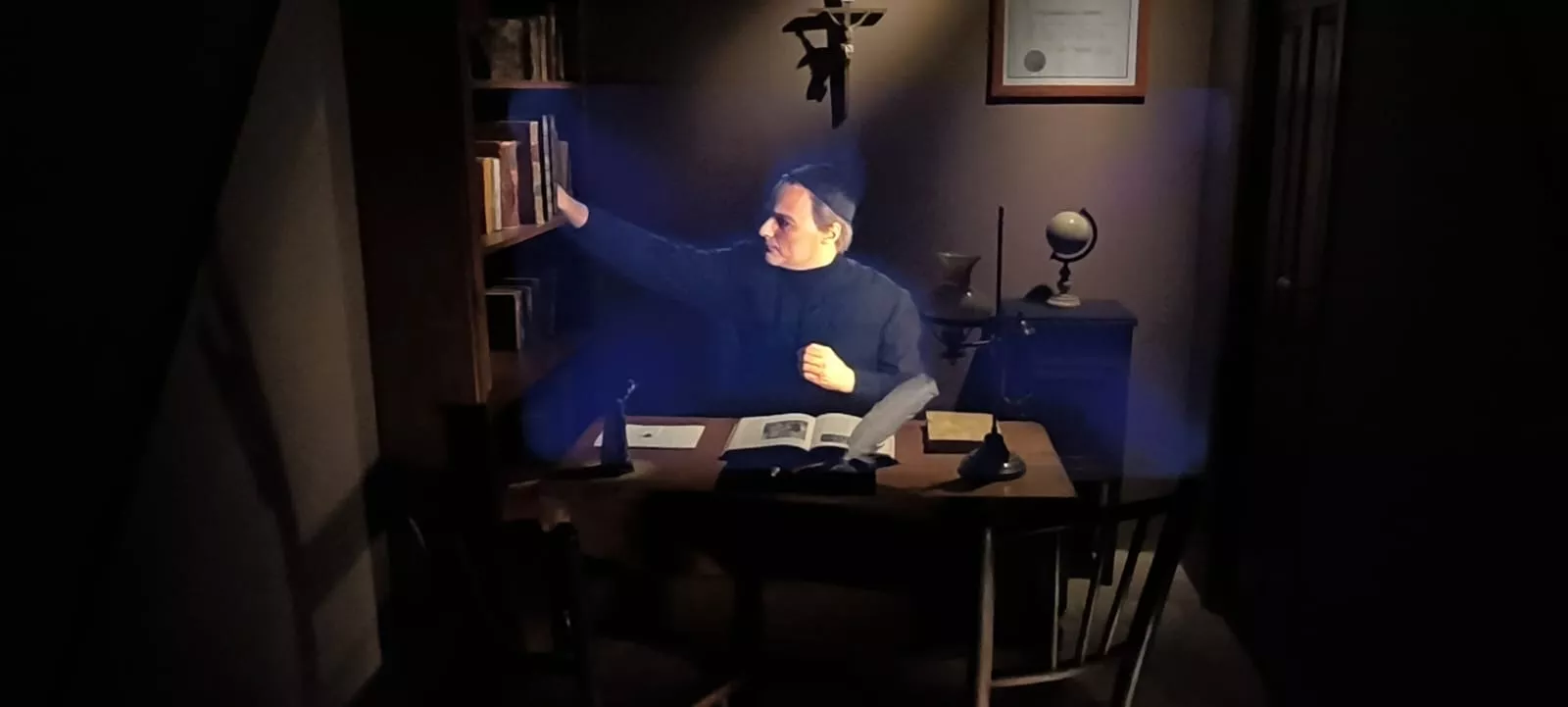 Casa Museo del Padre Saturnino López Novoa en Huesca. Foto Joaquín Santafé