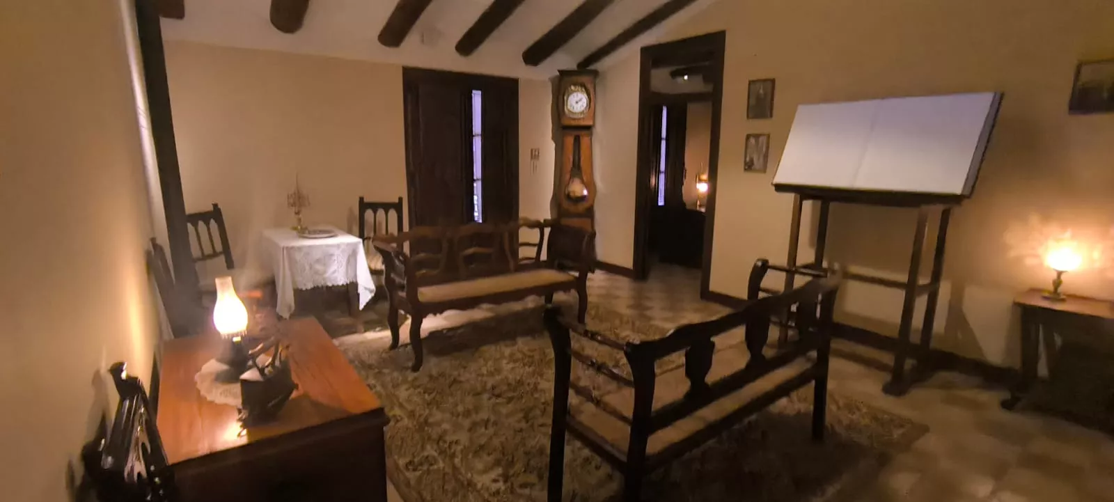 Casa Museo del Padre Saturnino López Novoa en Huesca. Foto Joaquín Santafé