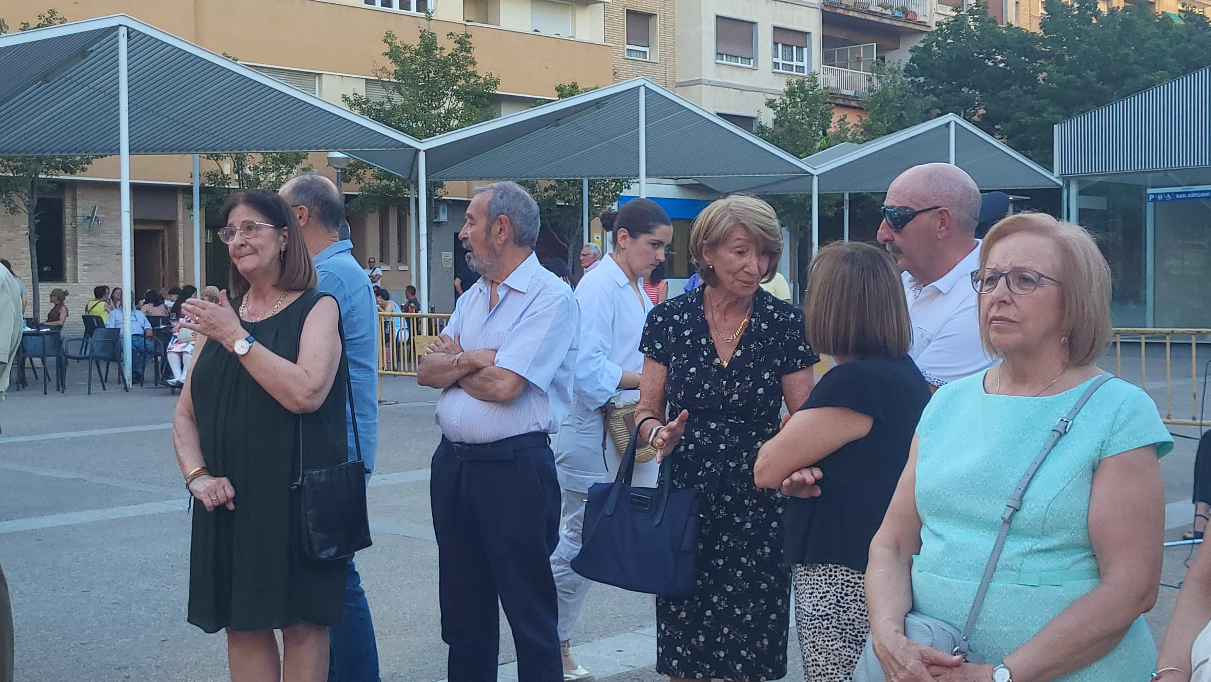 Homenaje en Huesca a las víctimas del terrorismo. Foto Mercedes Manterola