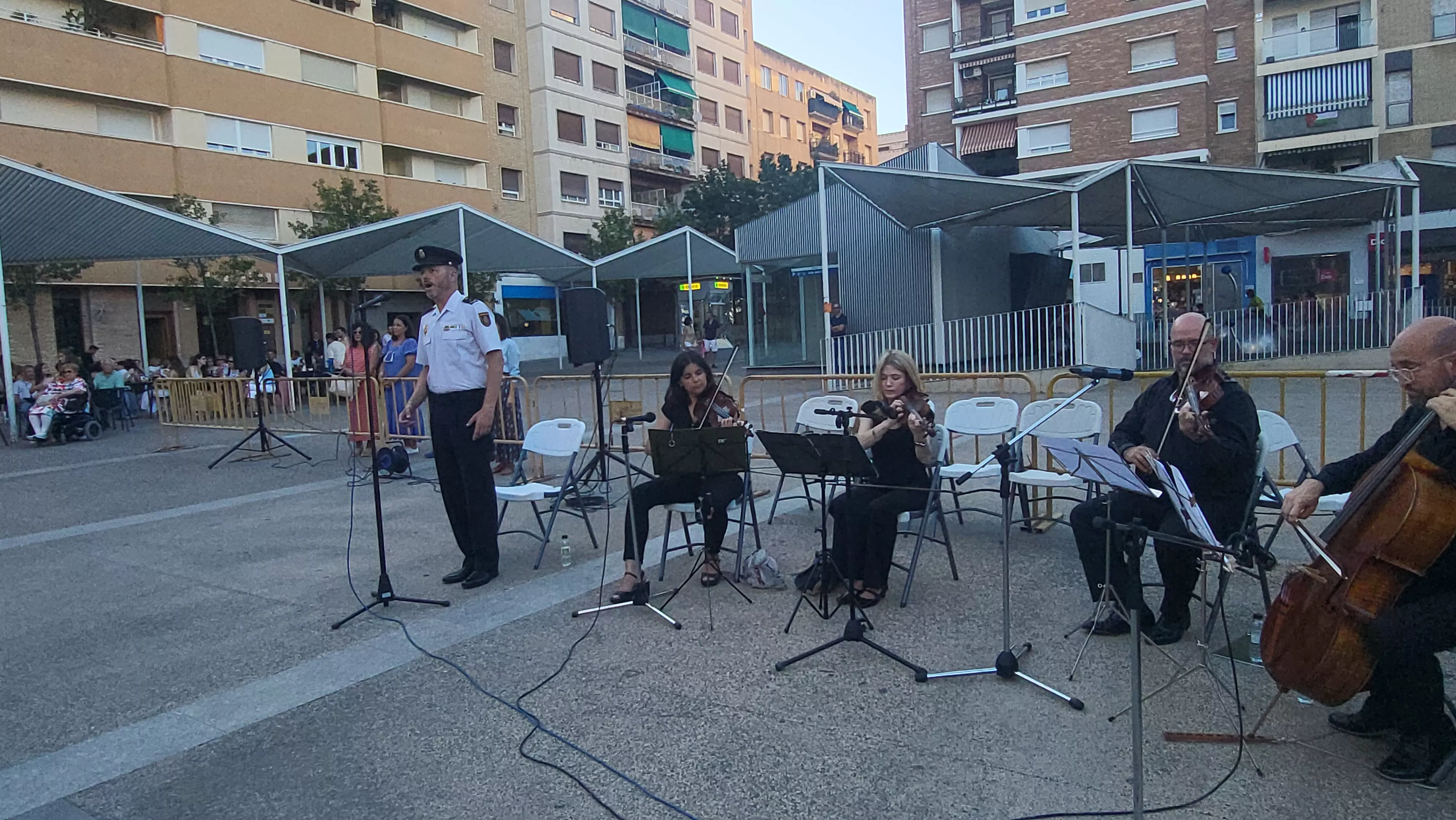 Homenaje en Huesca a las víctimas del terrorismo. Foto Mercedes Manterola