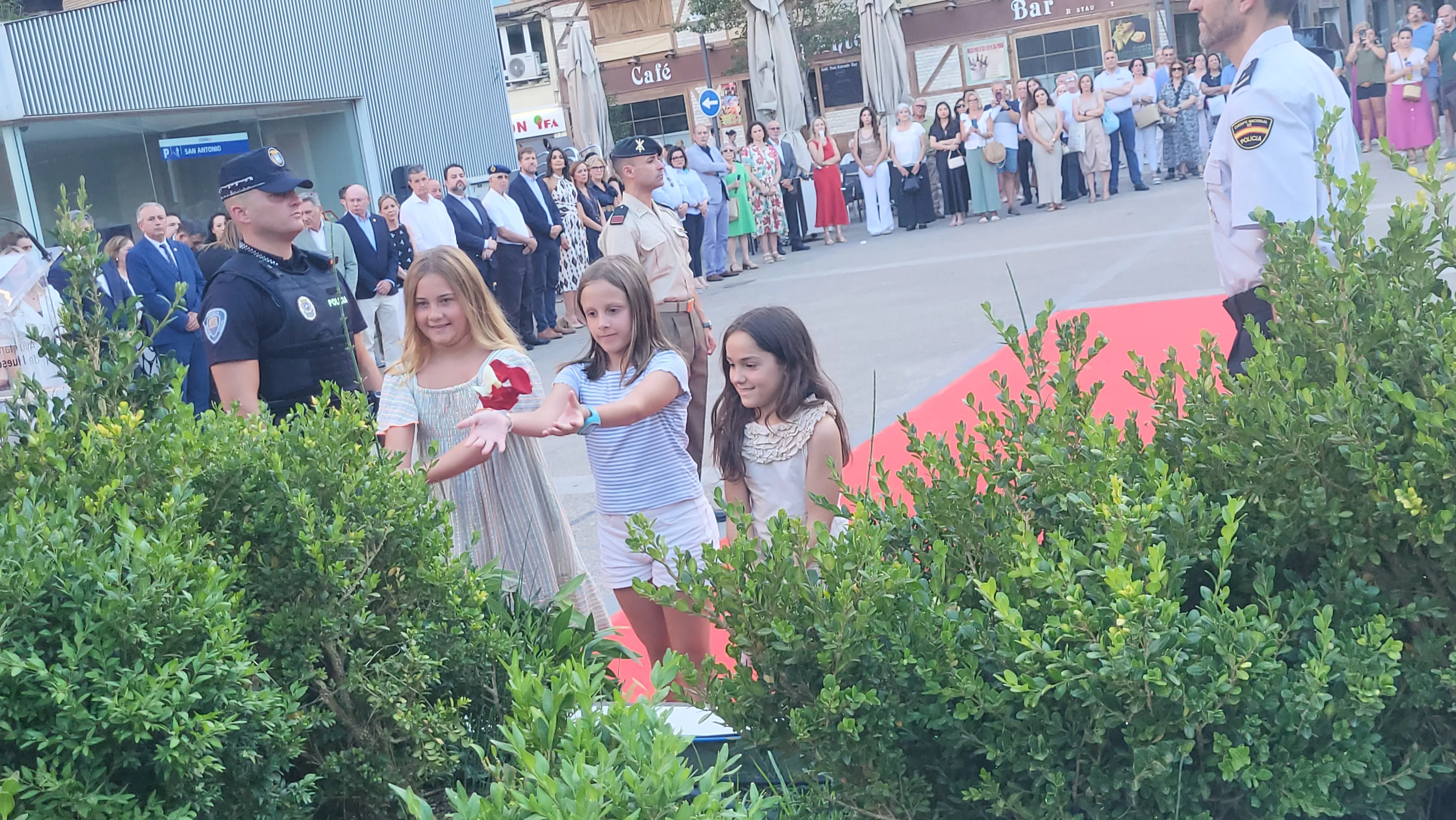 Homenaje en Huesca a las víctimas del terrorismo. Foto Mercedes Manterola