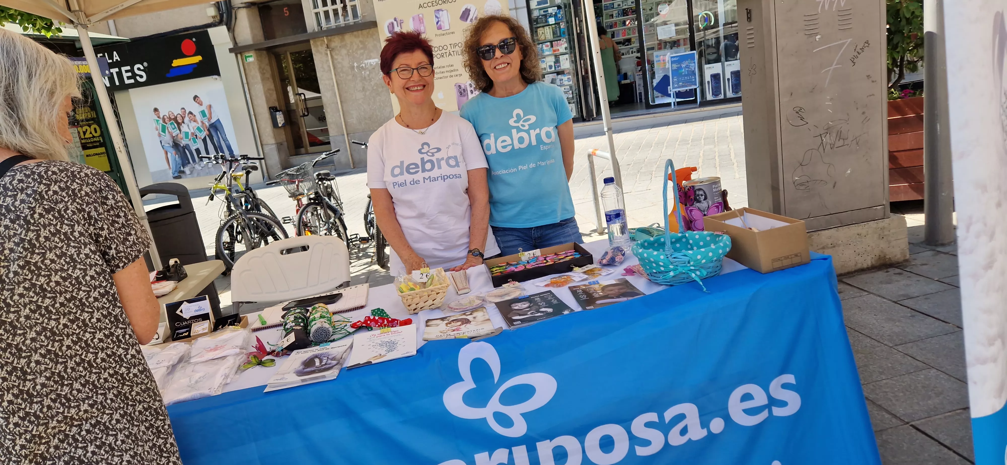 Debra Piel de Mariposa. Foto Myriam Martínez