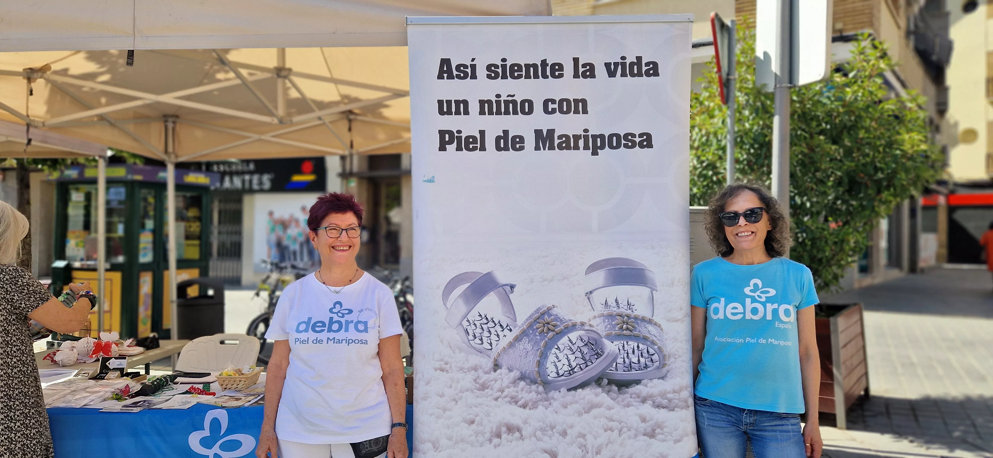 Debra Piel de Mariposa. Foto Myriam Martínez