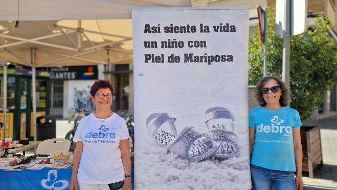 Debra Piel de Mariposa. Foto Myriam Martínez Debra Piel de Mariposa. Foto Myriam Martínez