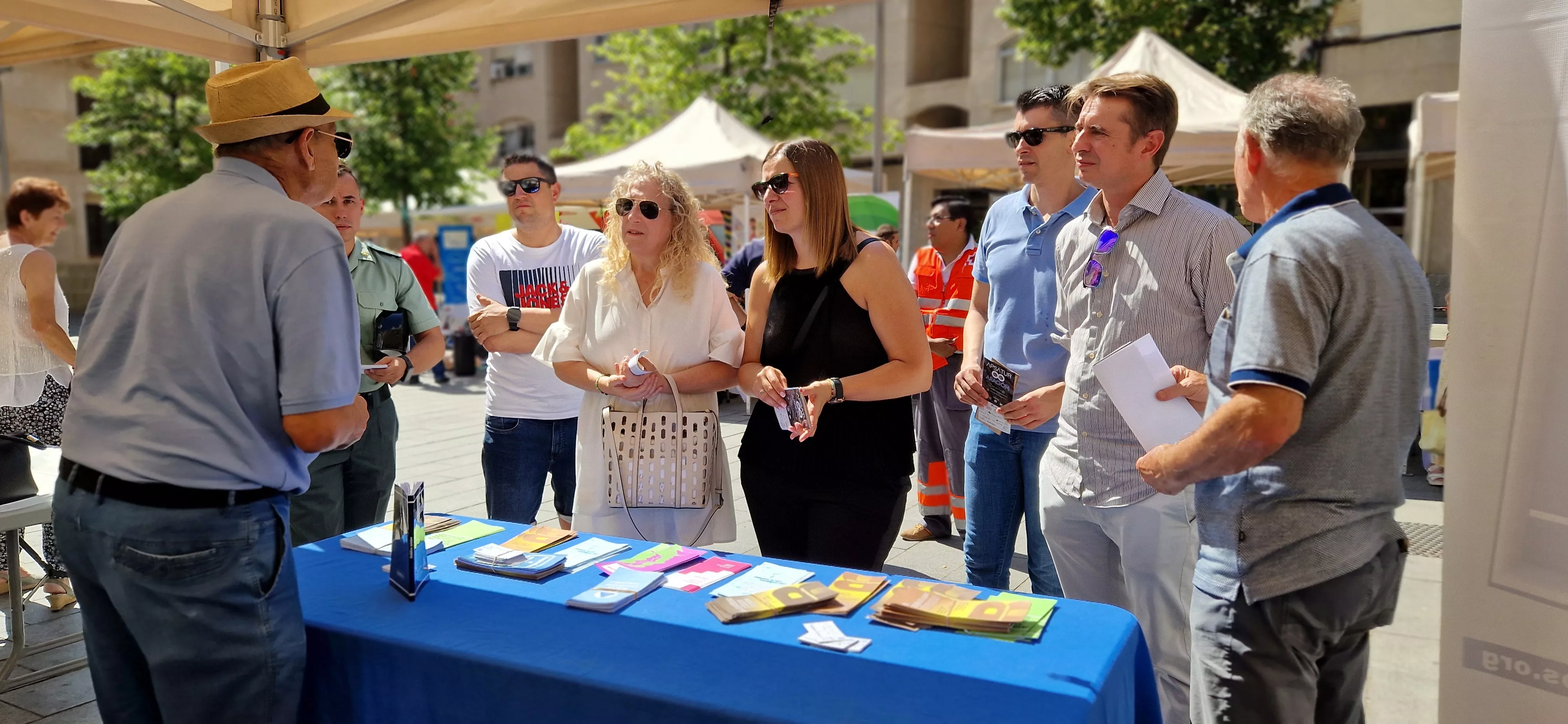 Feria de la Salud de Huesca que organiza Cruz Roja. Foto Myriam Martínez
