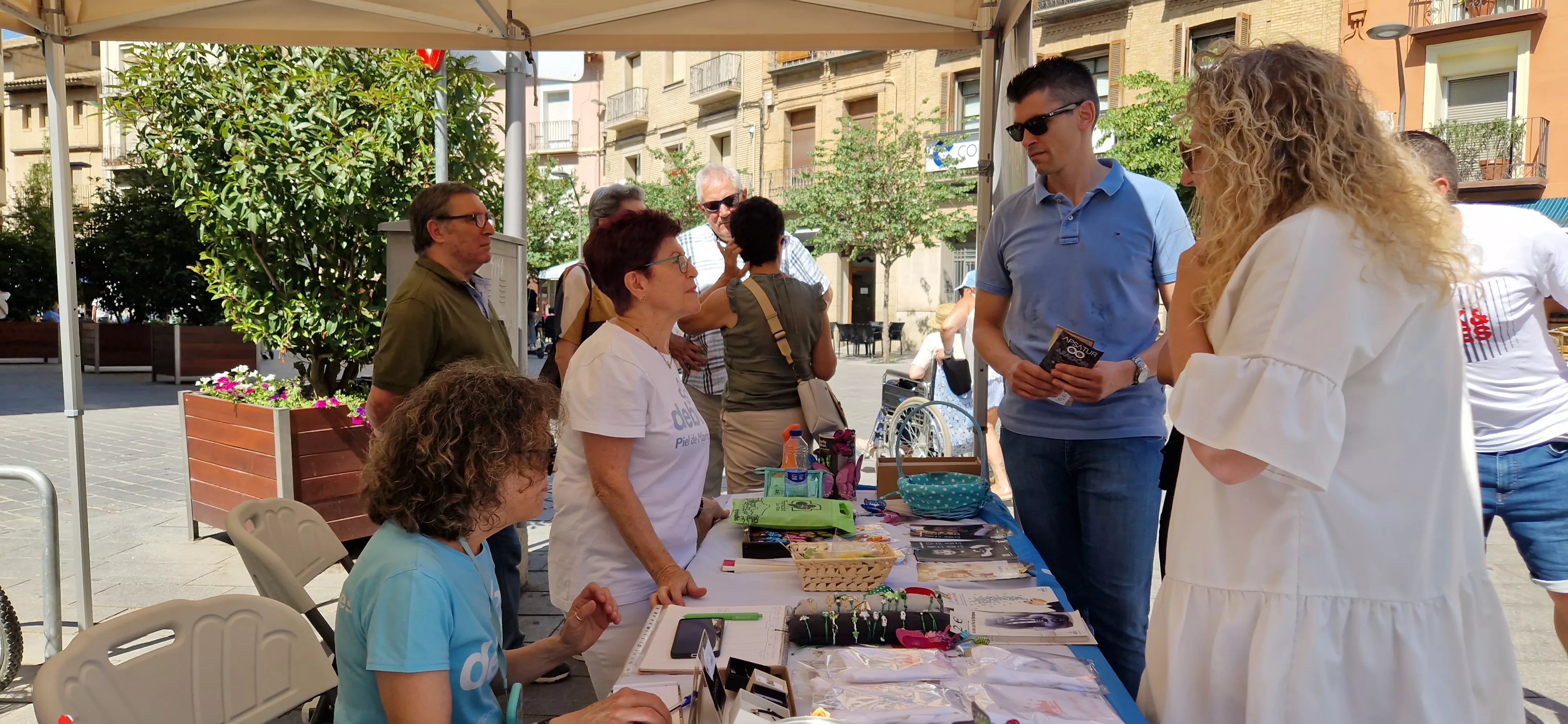 Feria de la Salud de Huesca que organiza Cruz Roja. Foto Myriam Martínez
