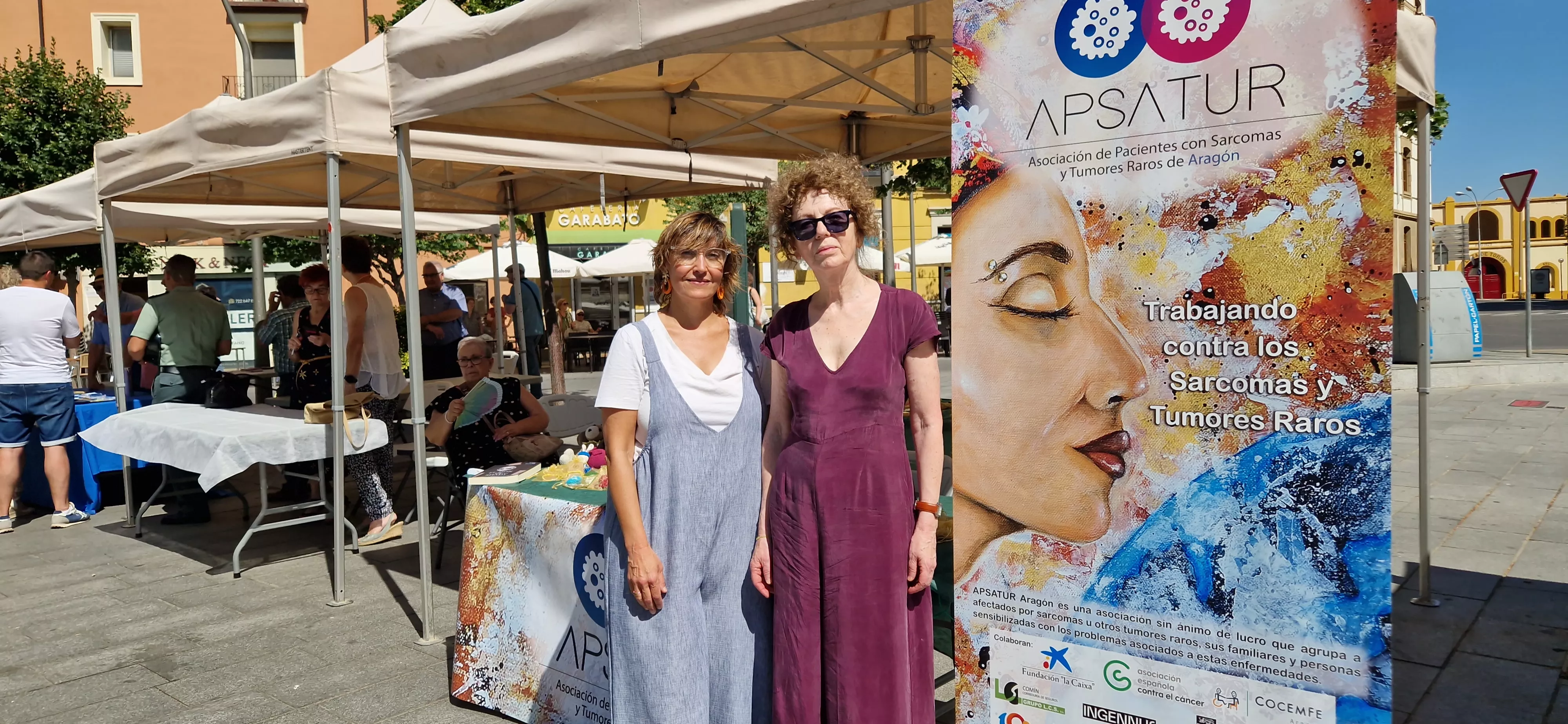 Asociación de Pacientes con Sarcomas y Tumores Raros de Aragón. Foto Myriam Martínez