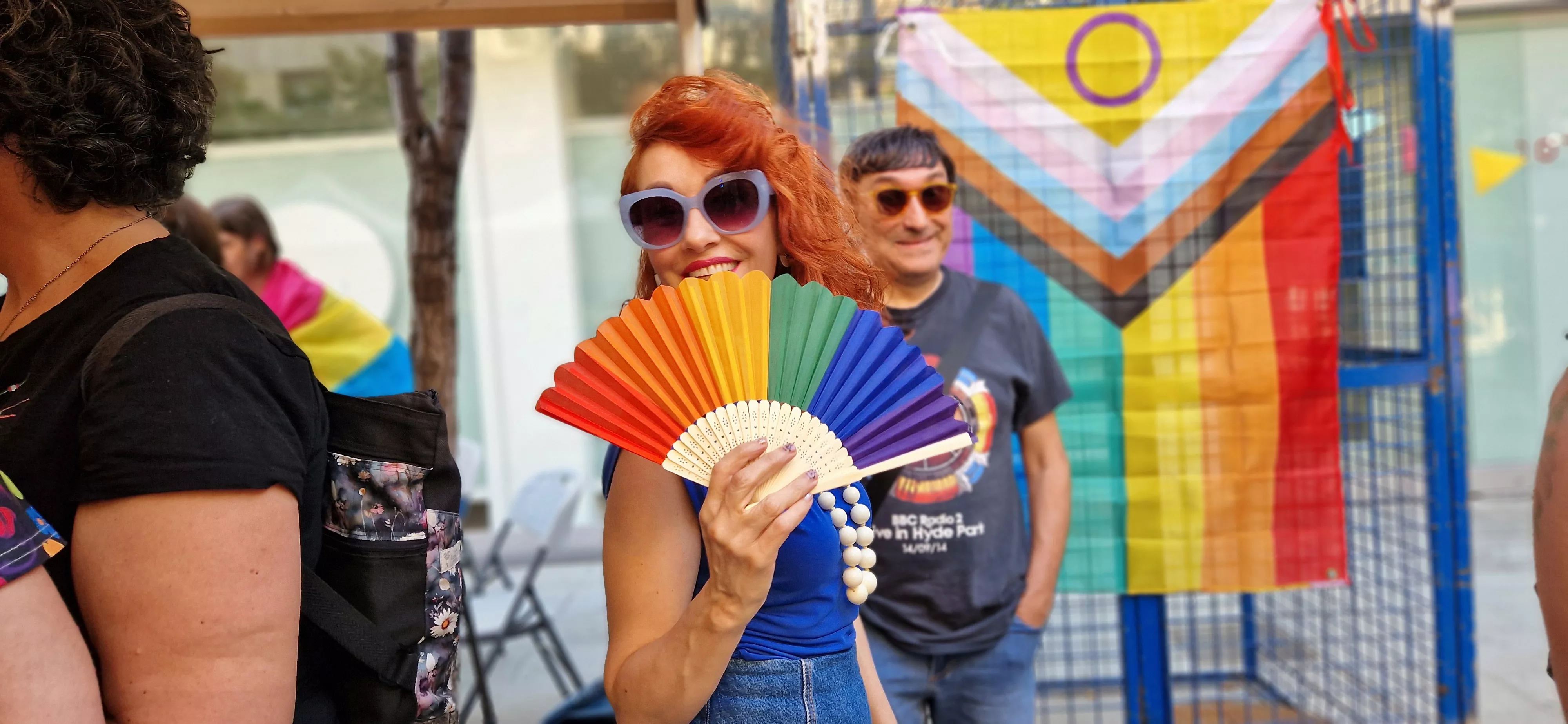 Día del Orgullo LGTBIQA+ en Huesca. Foto Myriam Martínez