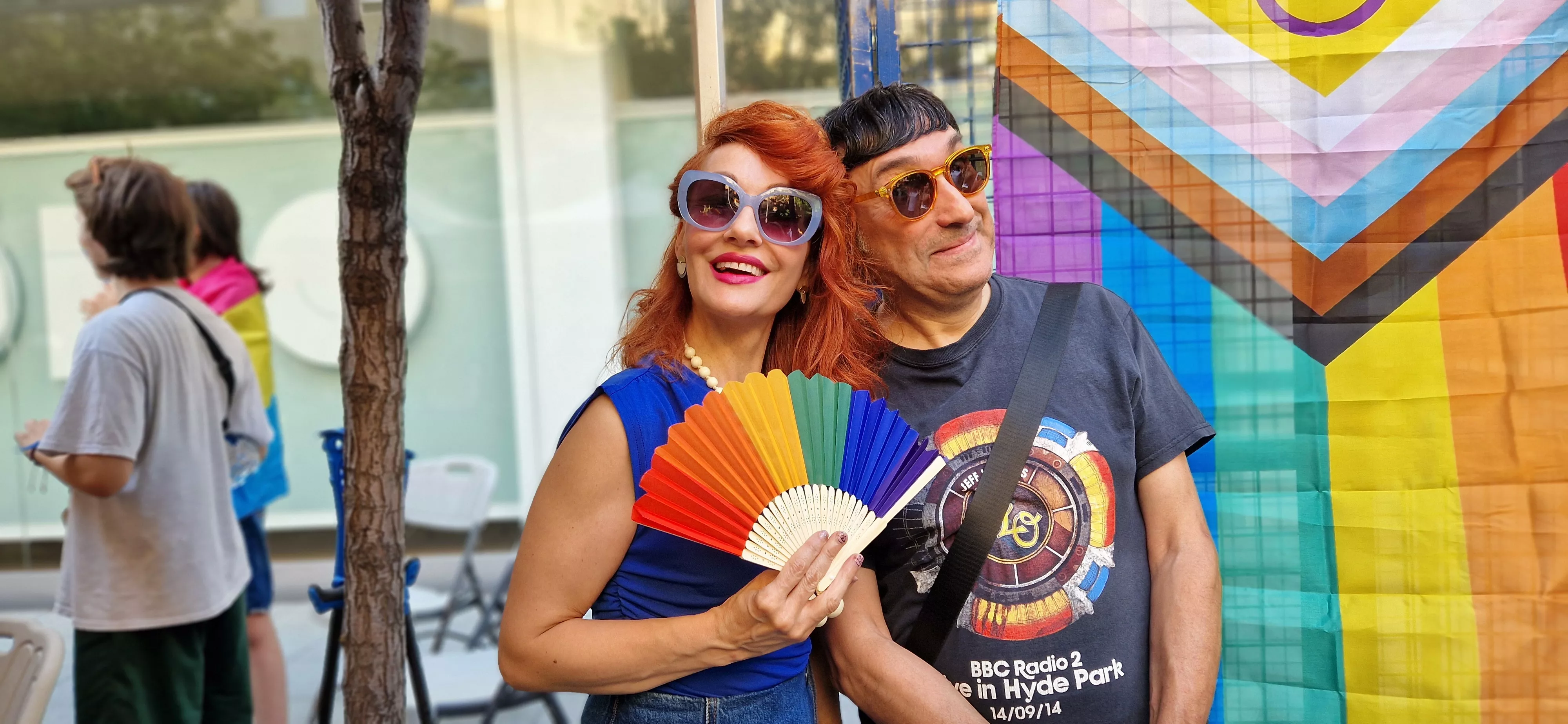 Día del Orgullo LGTBIQA+ en Huesca. Foto Myriam Martínez