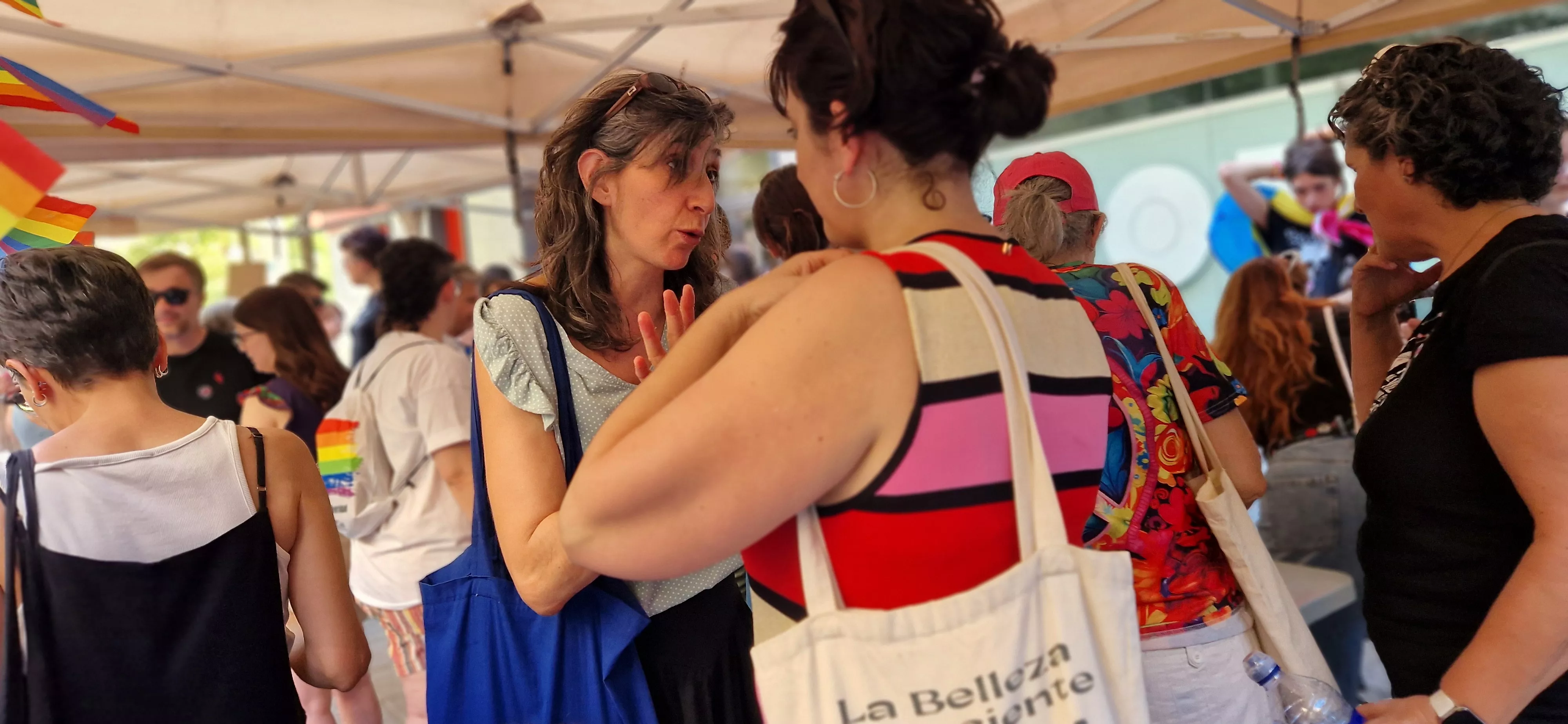 Día del Orgullo LGTBIQA+ en Huesca. Foto Myriam Martínez