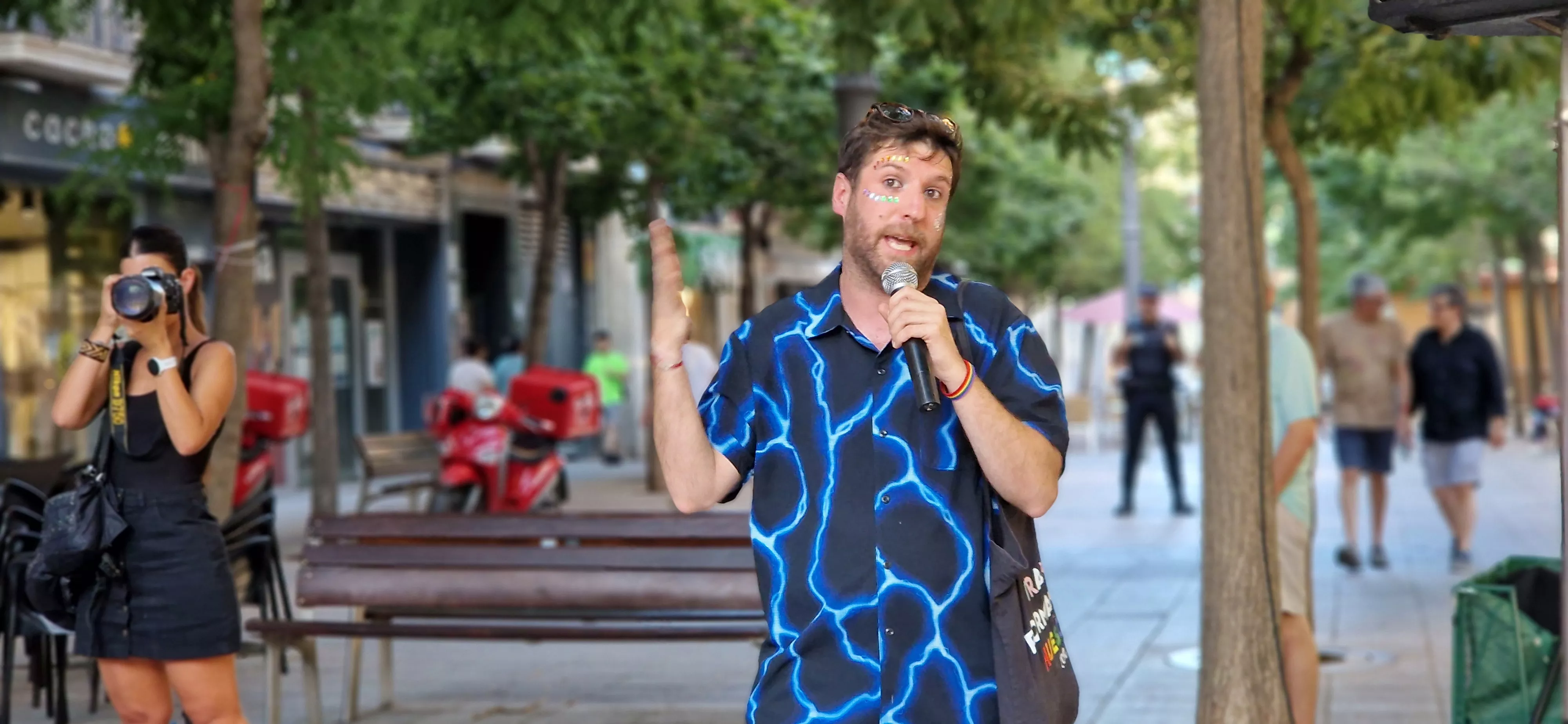 Día del Orgullo LGTBIQA+ en Huesca. Foto Myriam Martínez