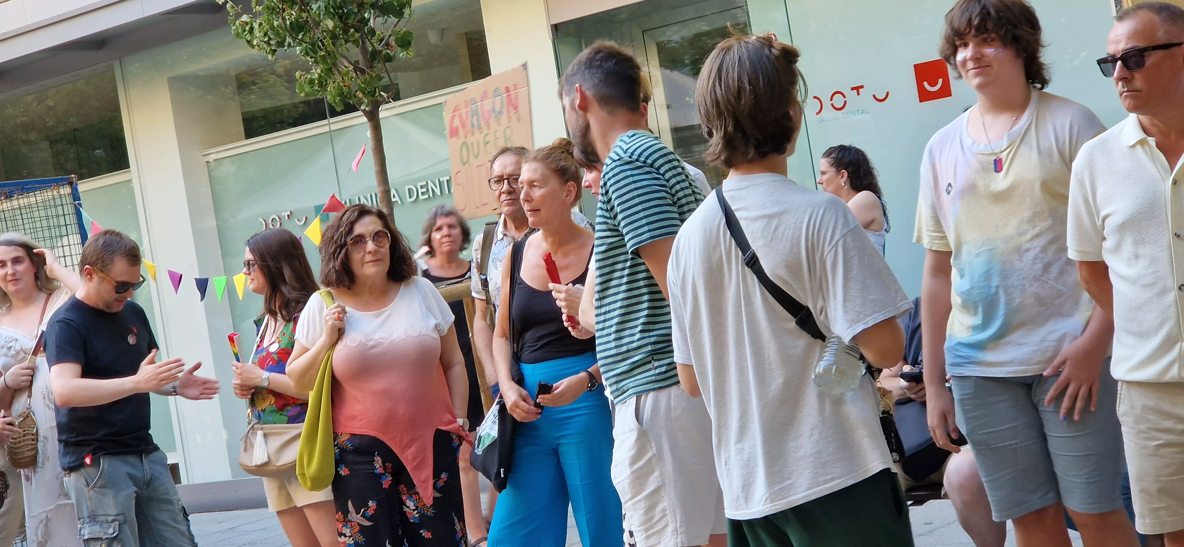 Día del Orgullo LGTBIQA+ en Huesca. Foto Myriam Martínez