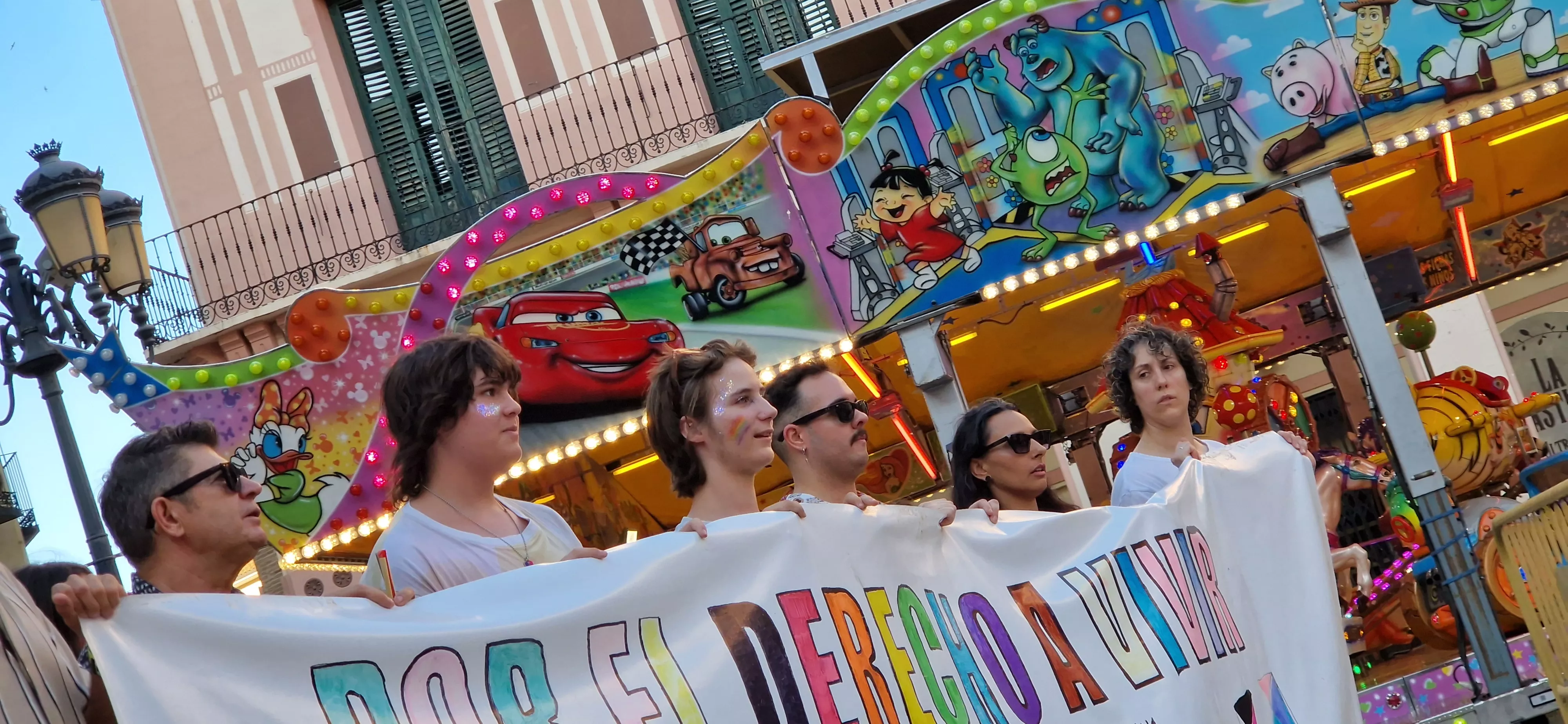 Día del Orgullo LGTBIQA+ en Huesca. Foto Myriam Martínez