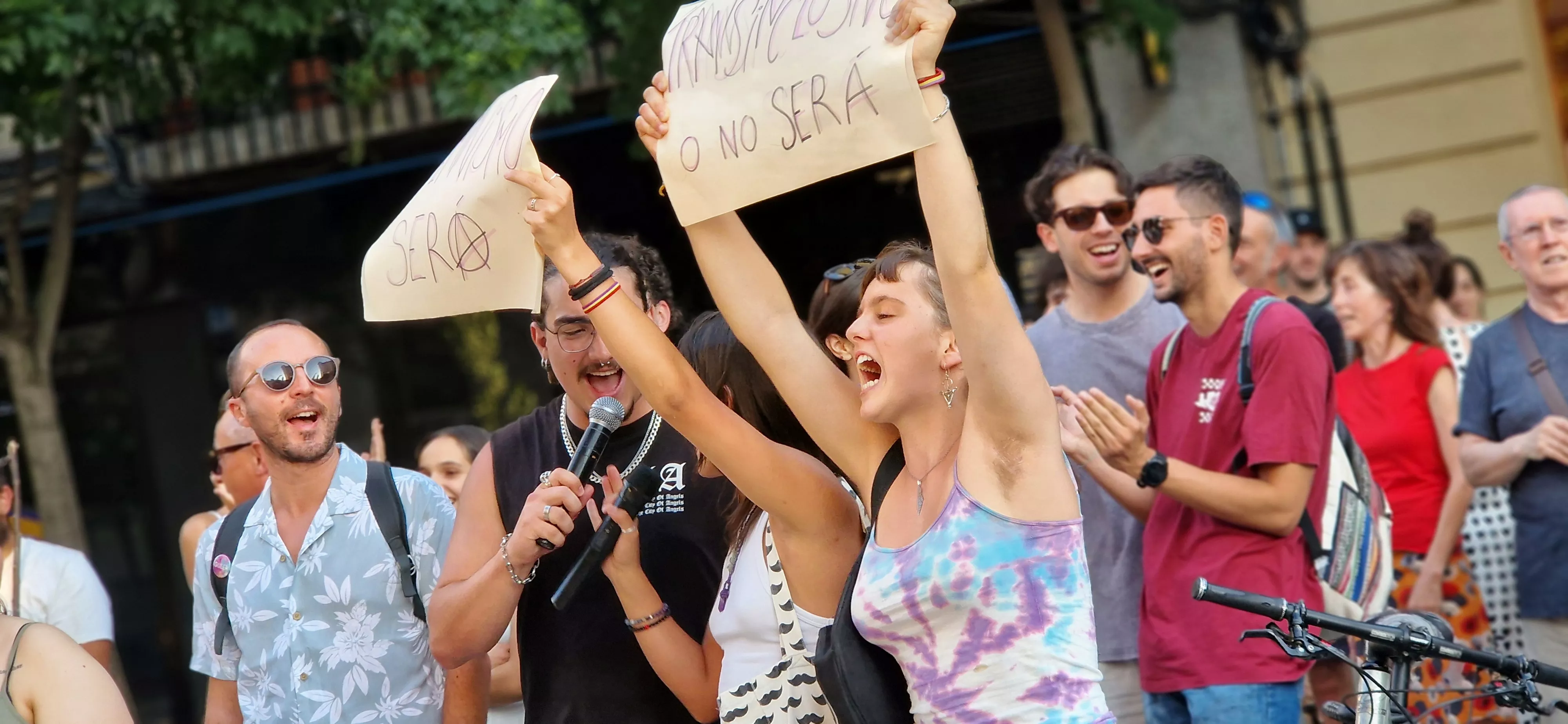 Día del Orgullo LGTBIQA+ en Huesca. Foto Myriam Martínez