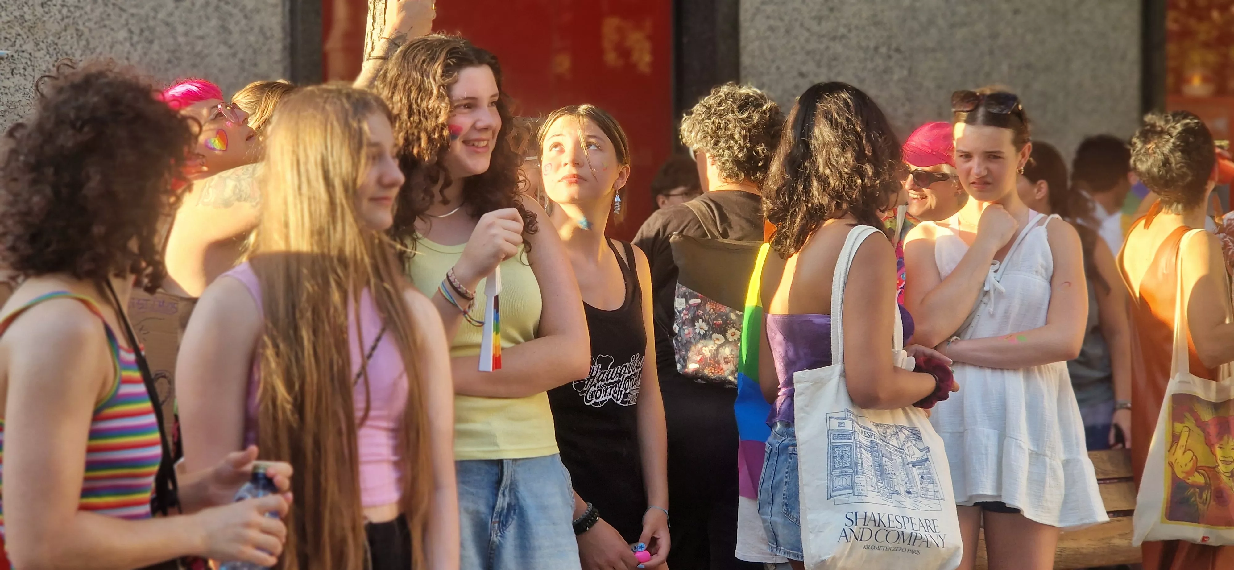 Día del Orgullo LGTBIQA+ en Huesca. Foto Myriam Martínez