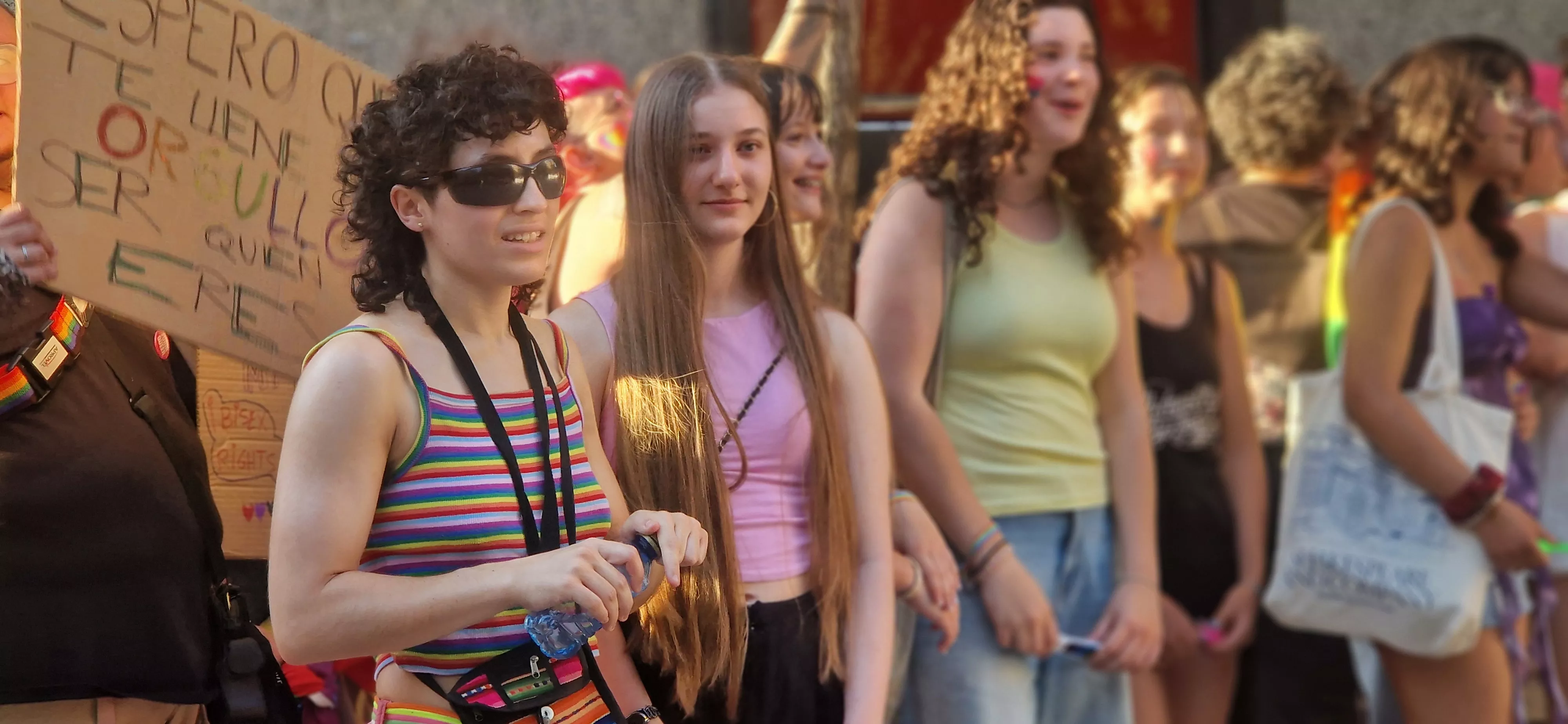 Día del Orgullo LGTBIQA+ en Huesca. Foto Myriam Martínez