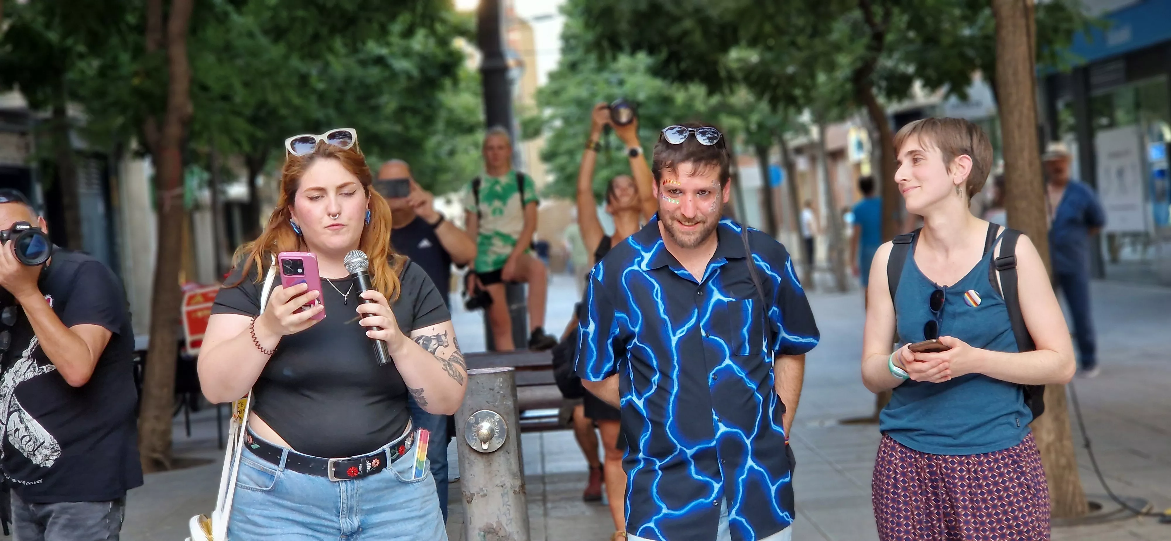 Día del Orgullo LGTBIQA+ en Huesca. Foto Myriam Martínez