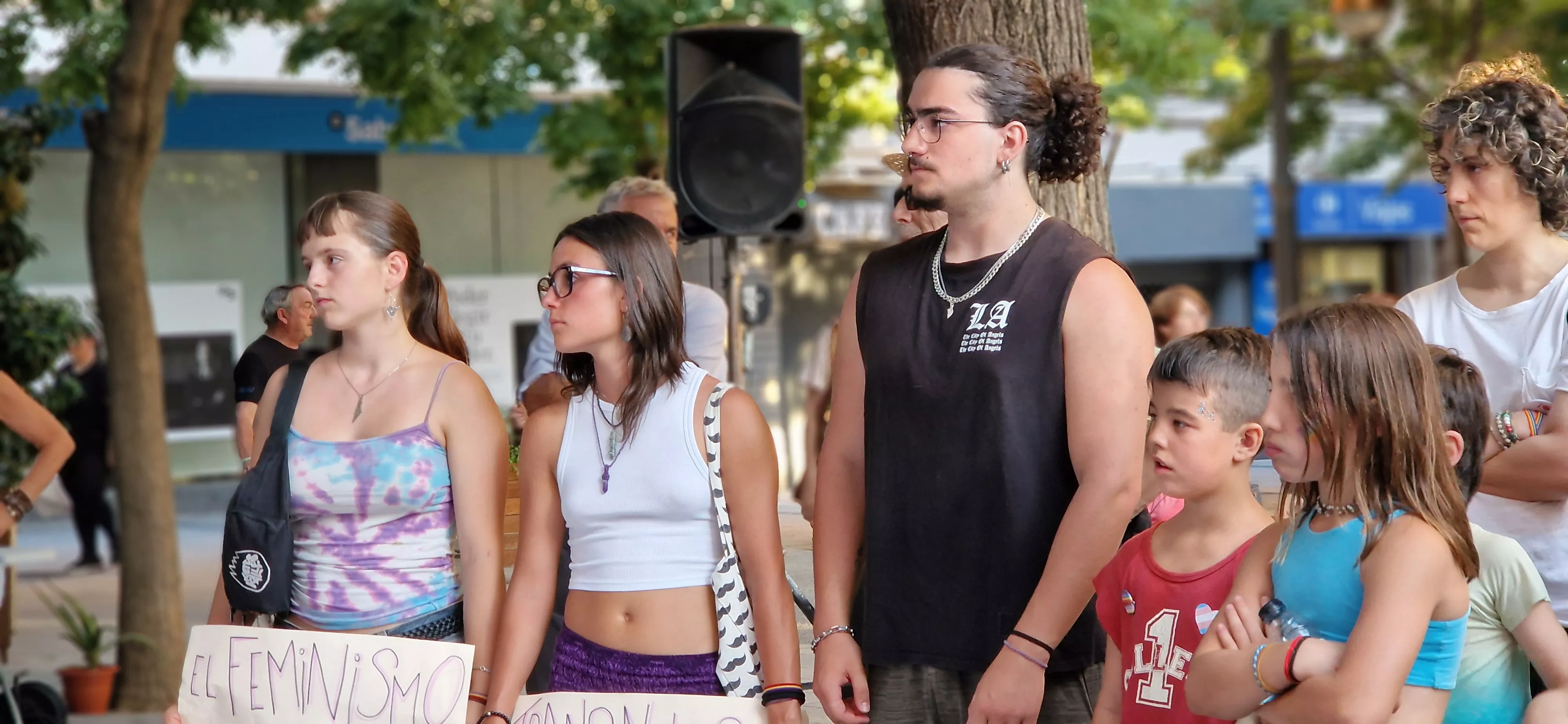 Día del Orgullo LGTBIQA+ en Huesca. Foto Myriam Martínez