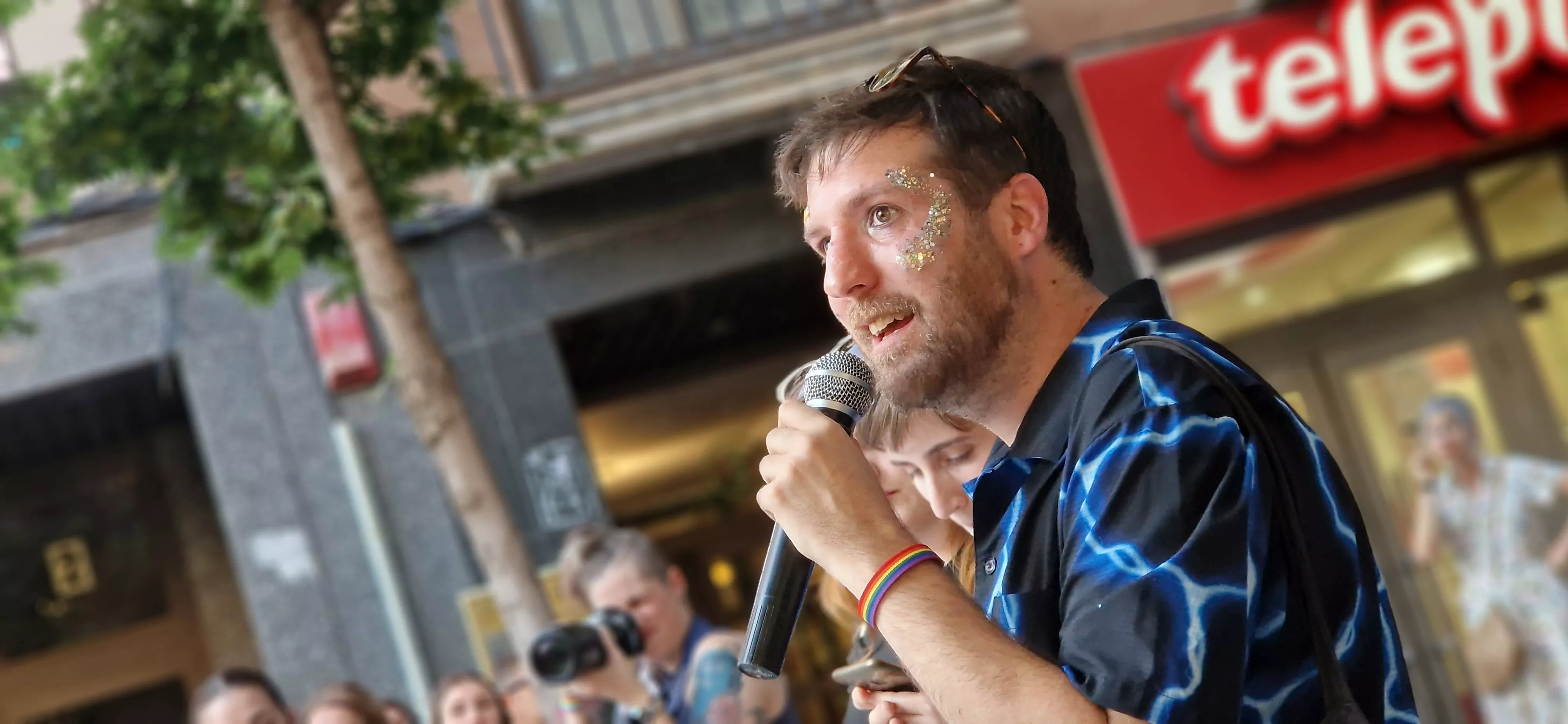 Día del Orgullo LGTBIQA+ en Huesca. Foto Myriam Martínez