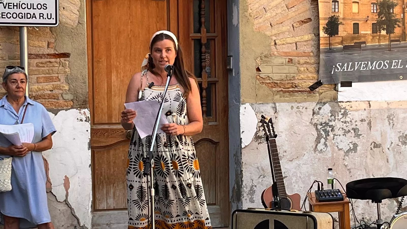 Cuarto abrazo al Seminario de Huesca. Foto Mercedes Manterola