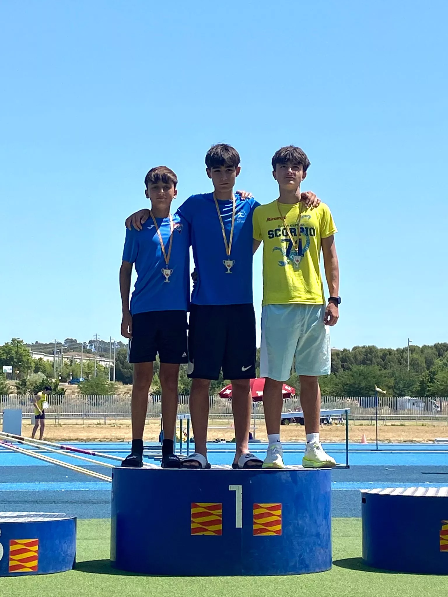 Martín Ramón, plata en obstáculos