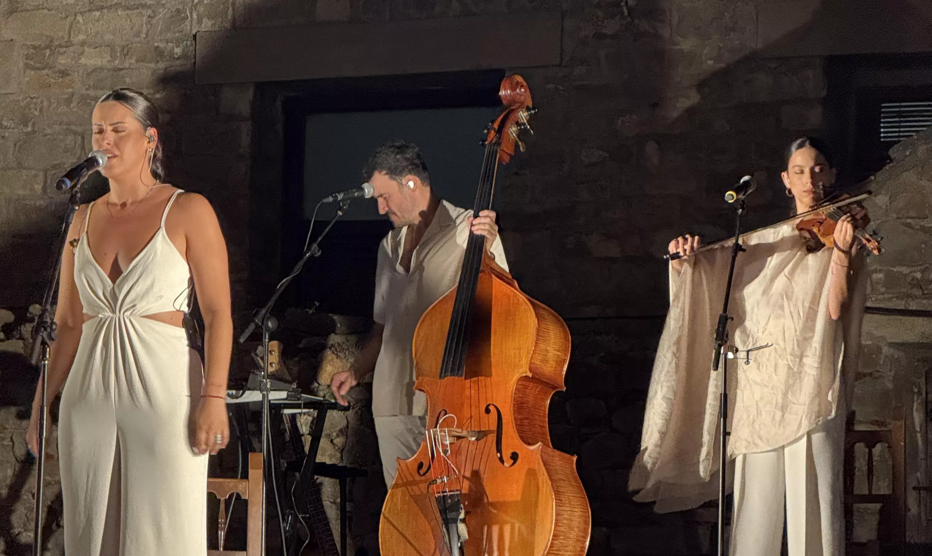 Las Migas en el Festival Castillo de Aínsa.
