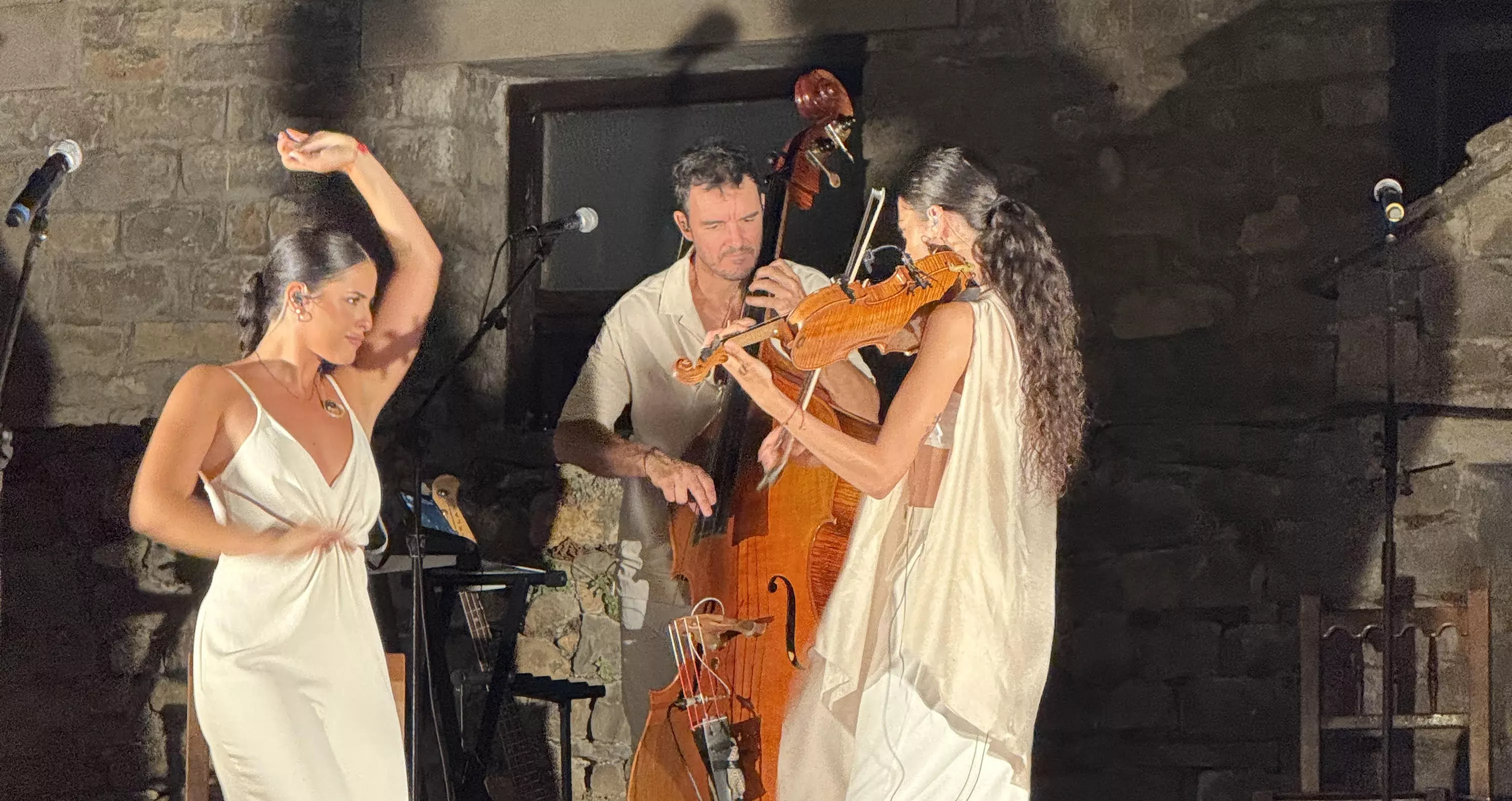 Las Migas en el Festival Castillo de Aínsa.