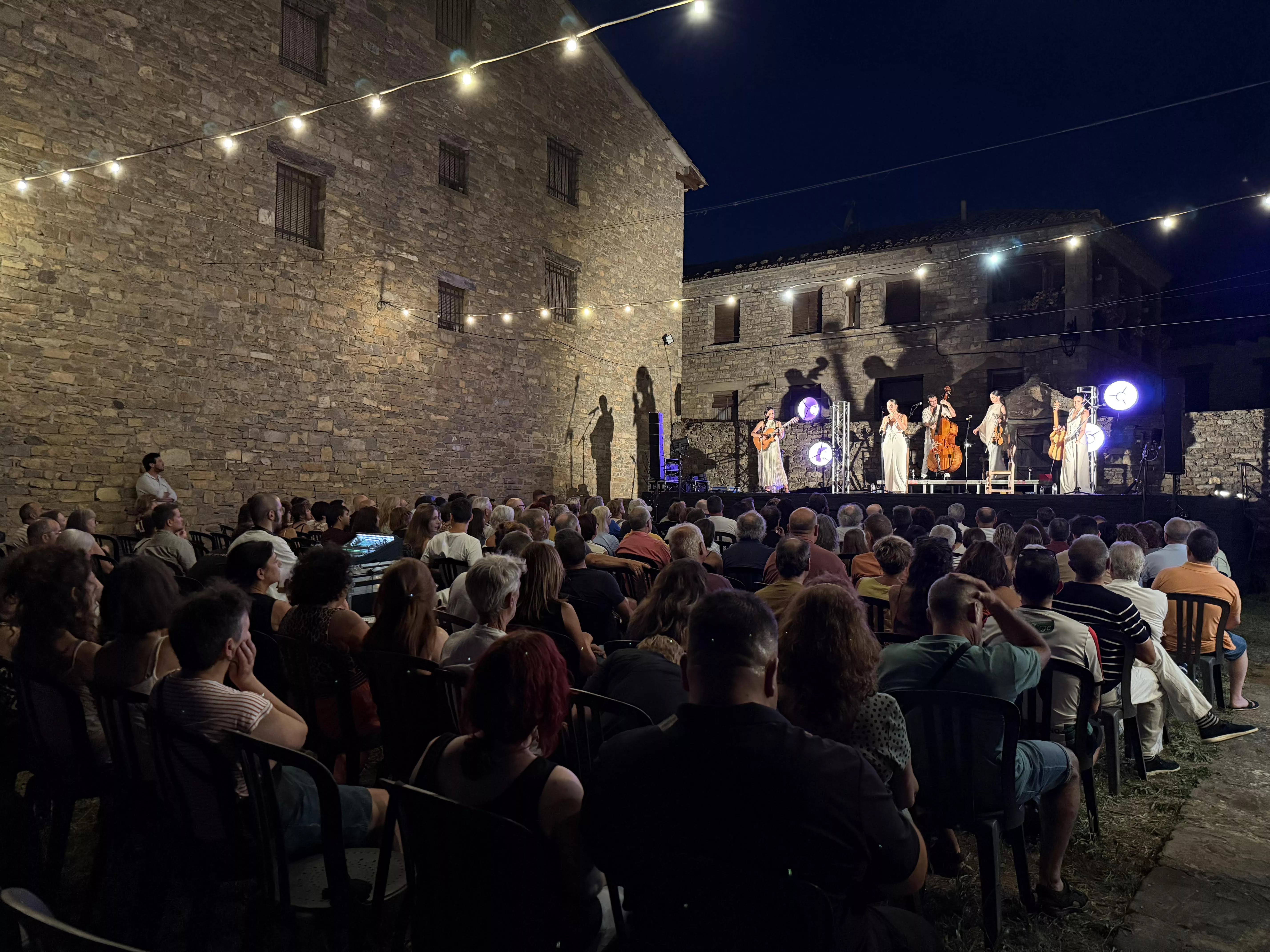 Las Migas en el Festival Castillo de Aínsa.