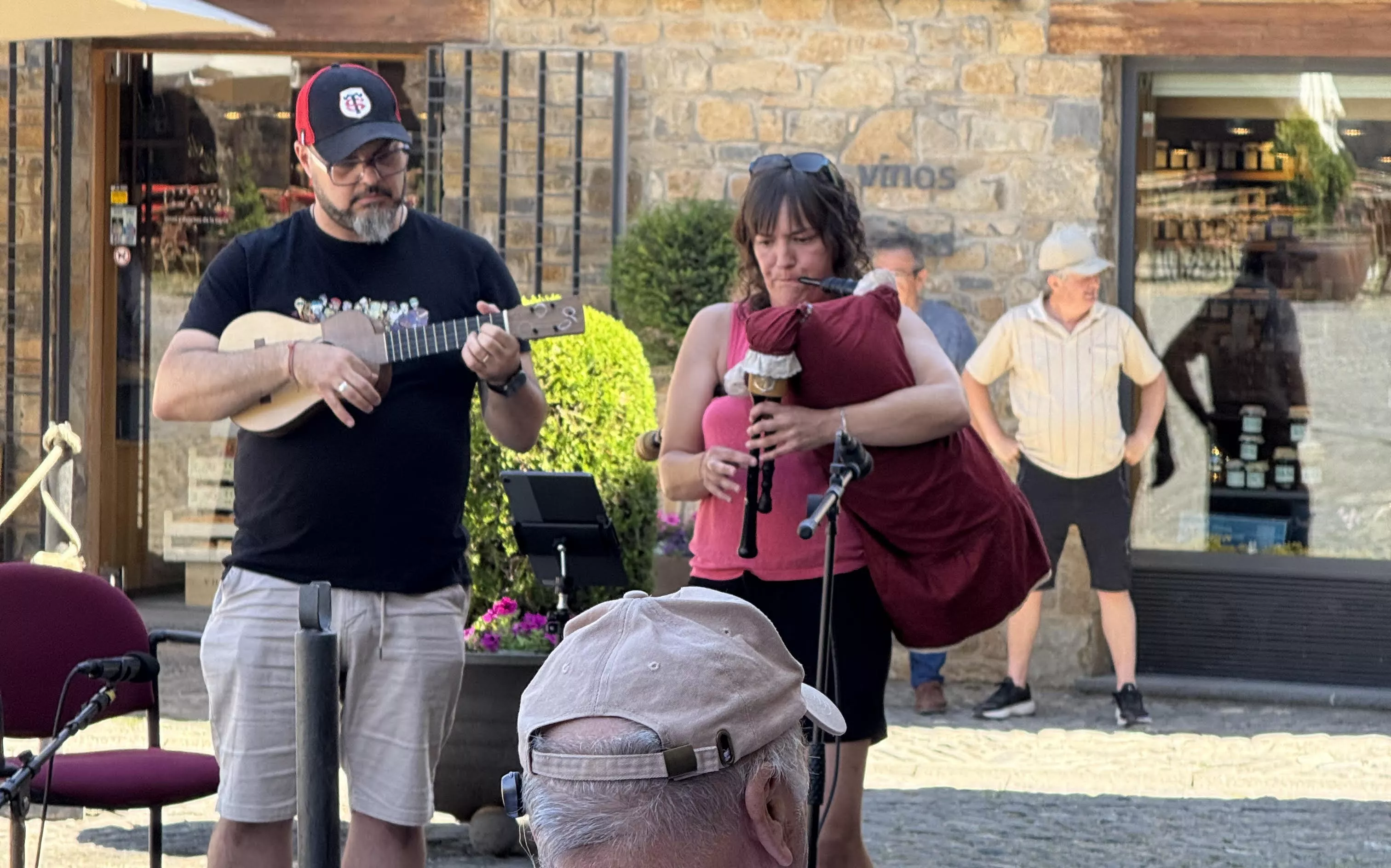 Muestra de gaiteros.