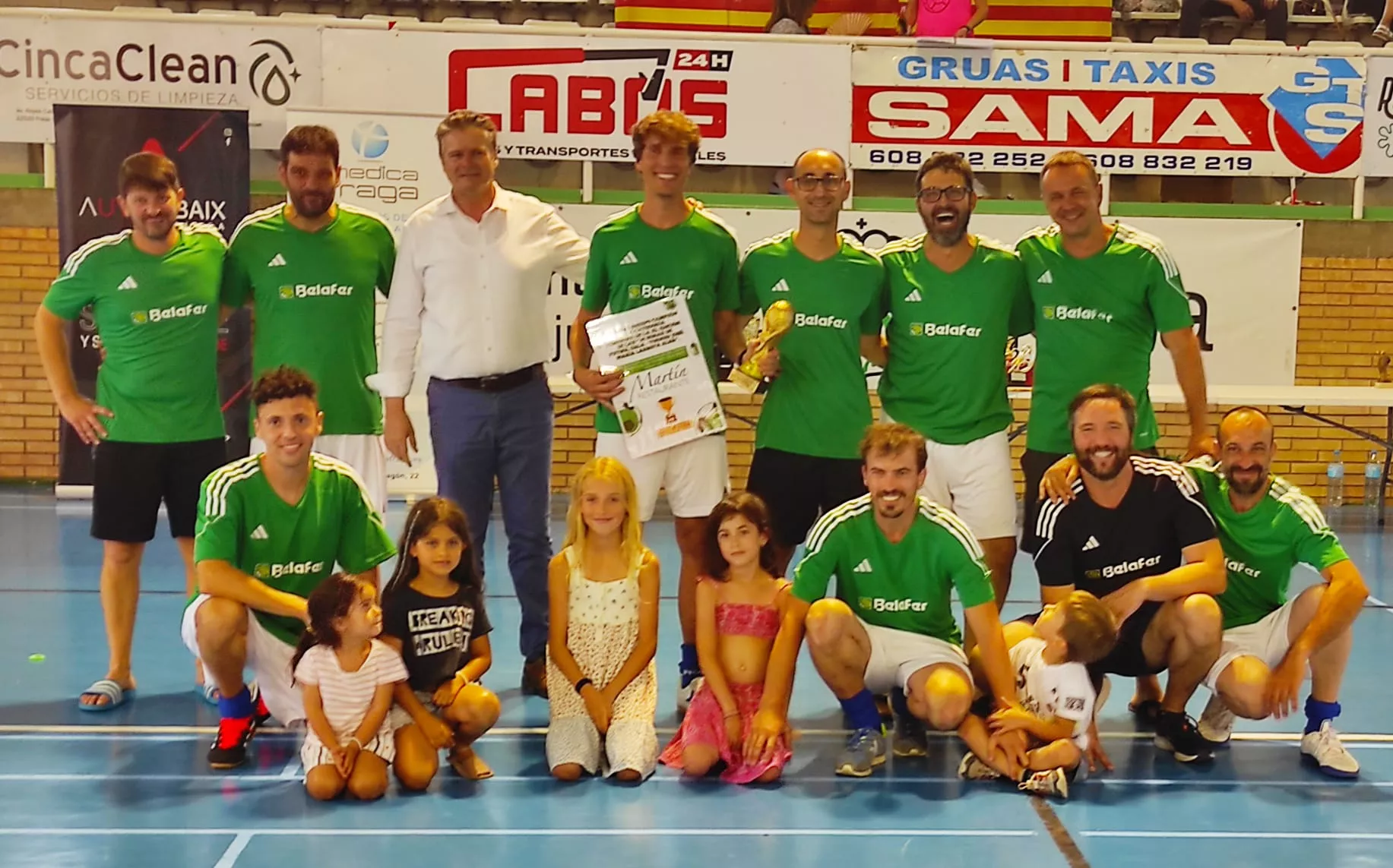 Belafer, campeón veteranos