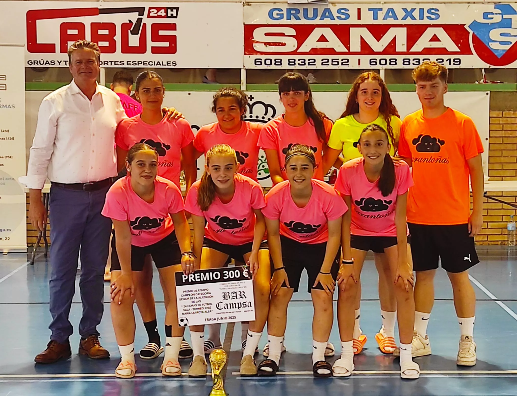 Carantoñas, campeón femenino