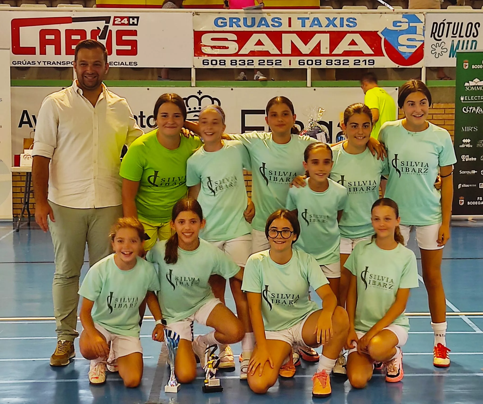 Clínica dental Silvia ibarz campeon juvenil femenino