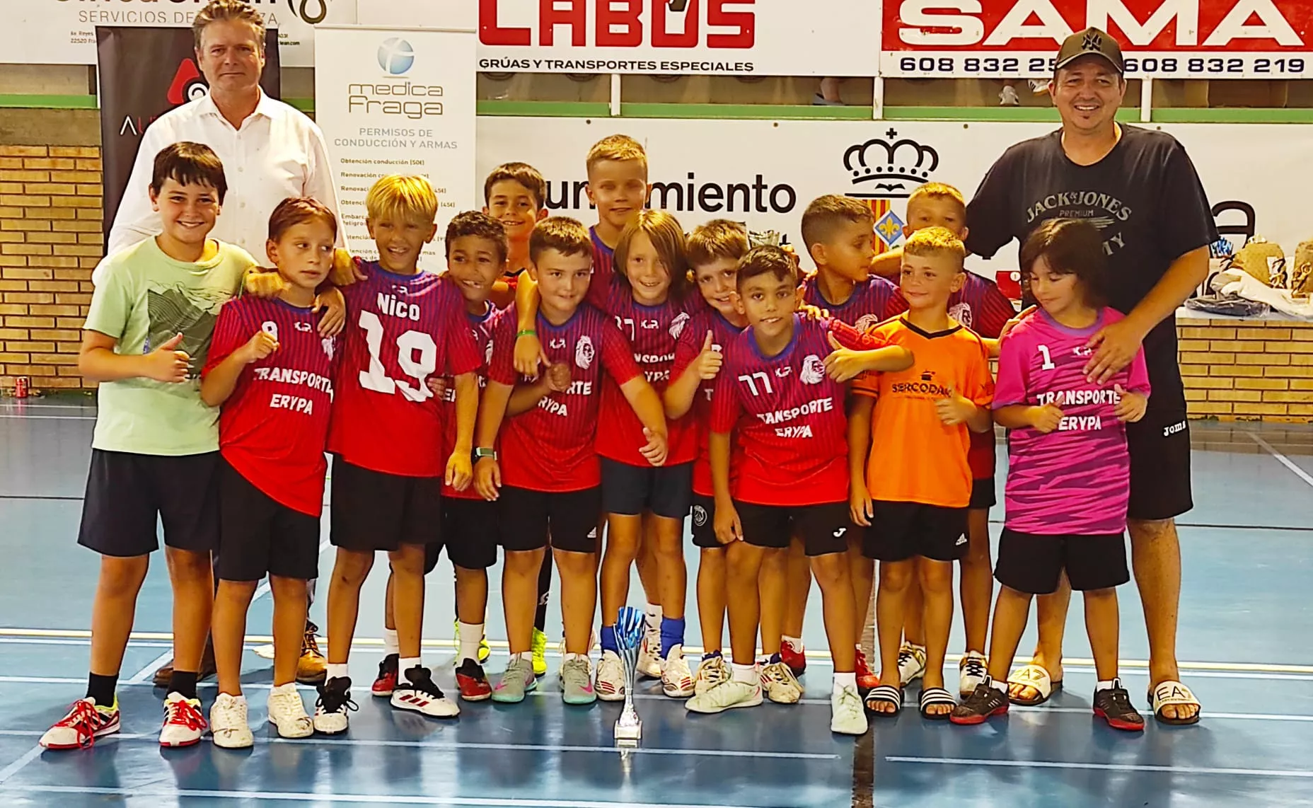 Transportes Eripa campeón Benjamín