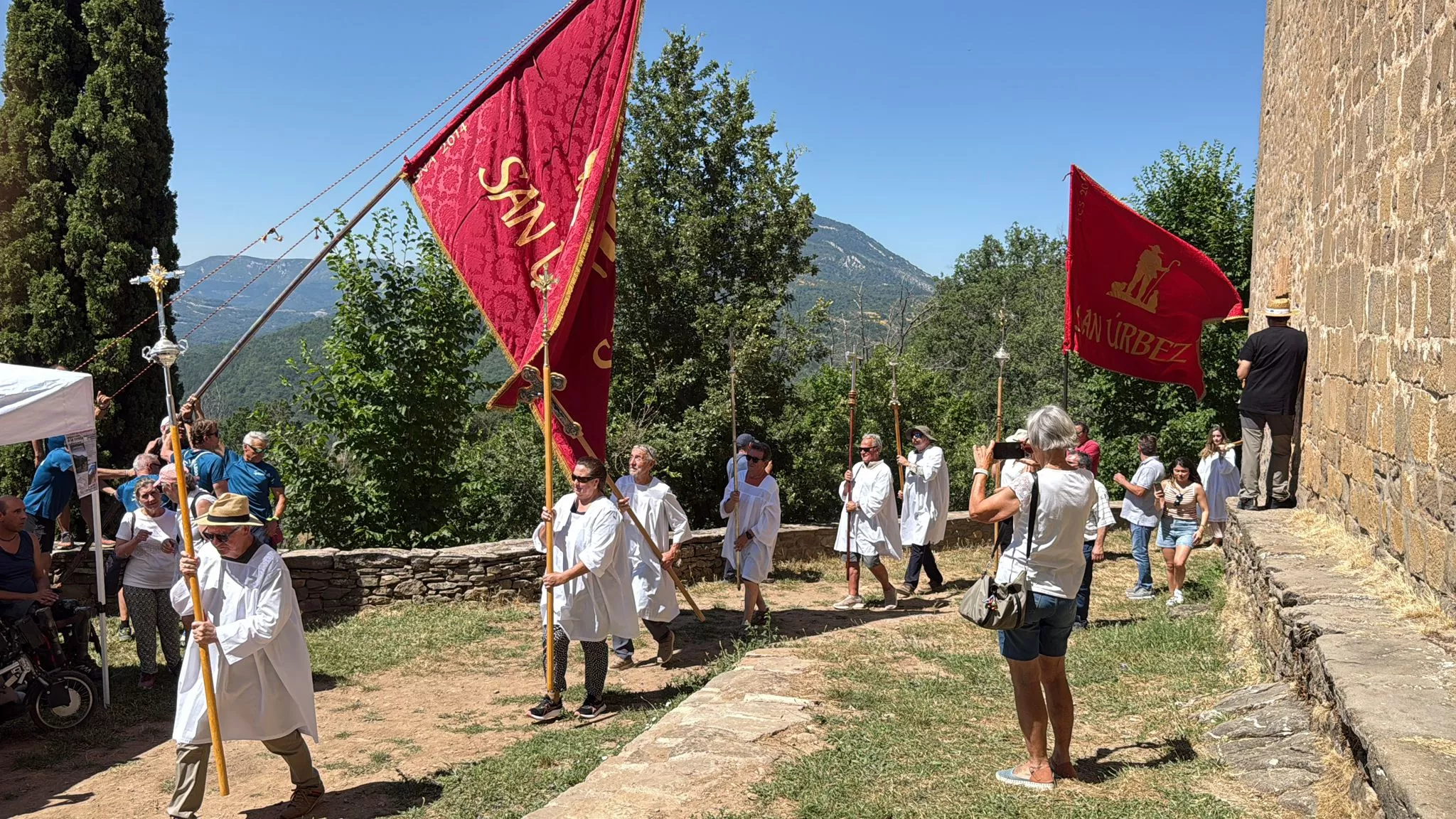 Romería al Santuario de San Úrbez en Nocito