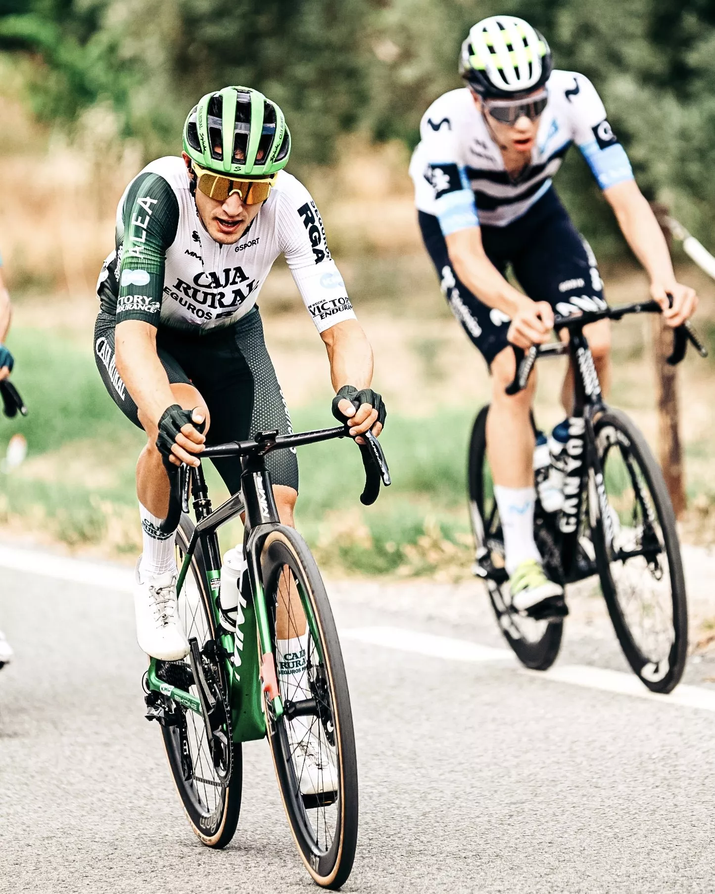Fernando Barceló e Iván Romeo en Granada