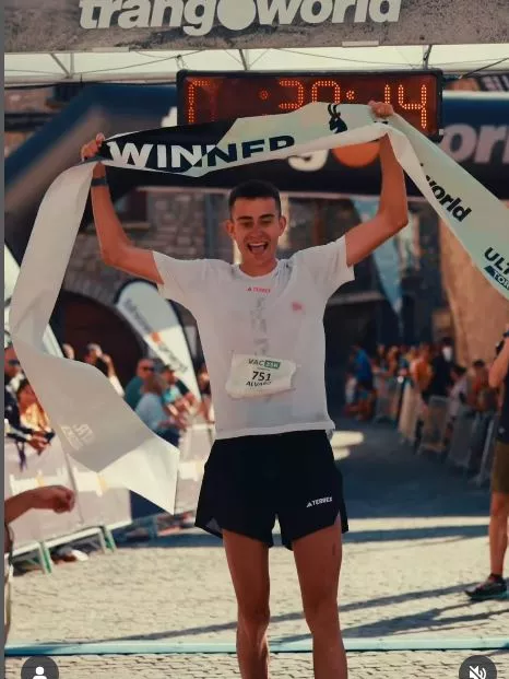 Álvaro Osanz, ganador Vuelta al Cebollar