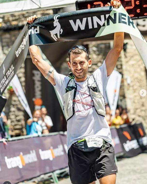 Javier Lampérez, ganadora Ultra Trail Ordesa