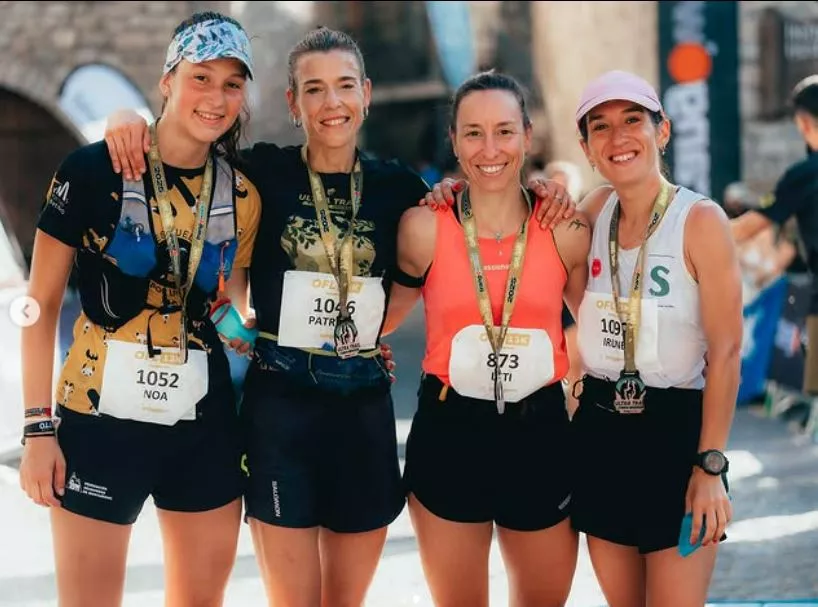 Podio Femenino Os Foratos de Lomenás