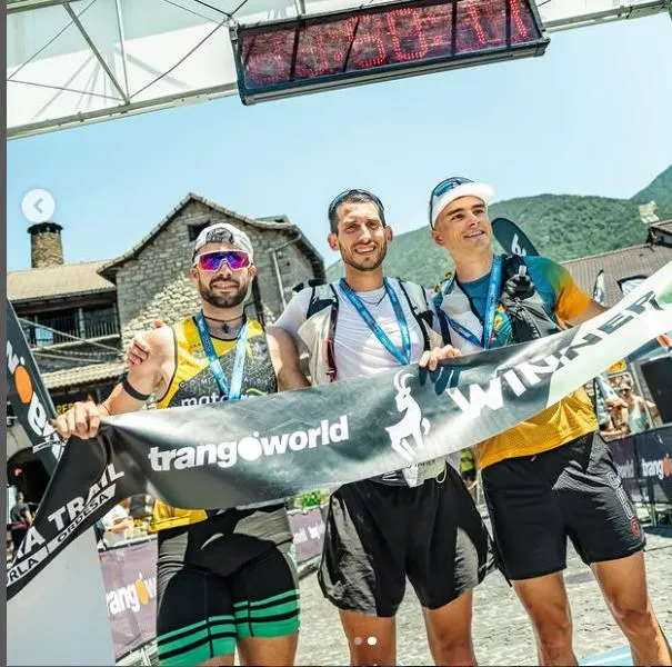 Podio Masculino Ultra Trail Ordesa
