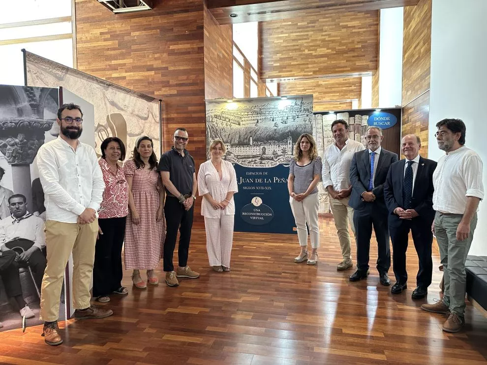 Inauguración de la exposición Espacios de San Juan de la Peña (siglos XVII XIX), una reconstrucción virtual Inauguración de la exposición Espacios de San Juan de la Peña (siglos XVII XIX), una reconstrucción virtual