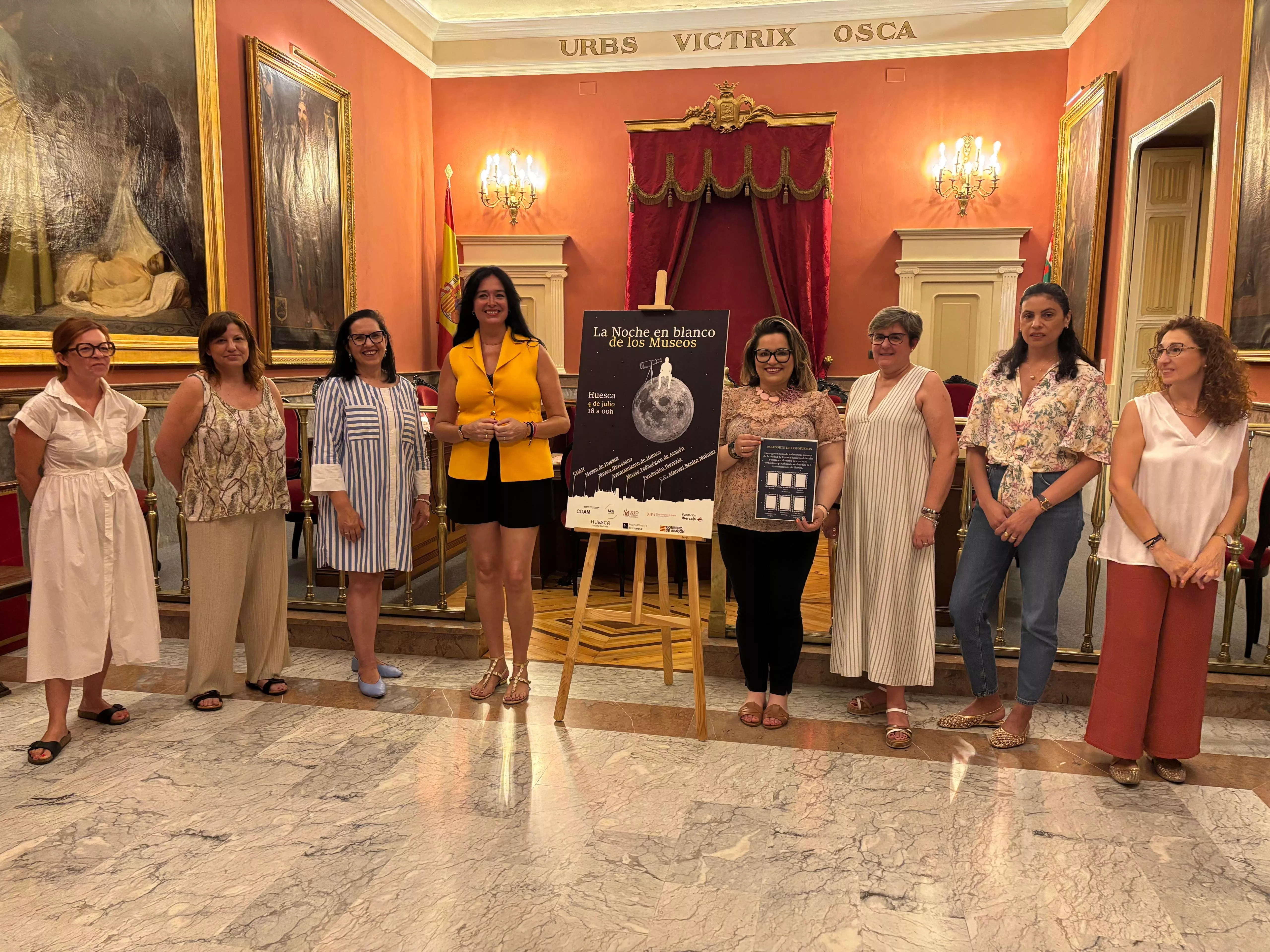 Presentación de La noche en blanco en el Ayuntamiento