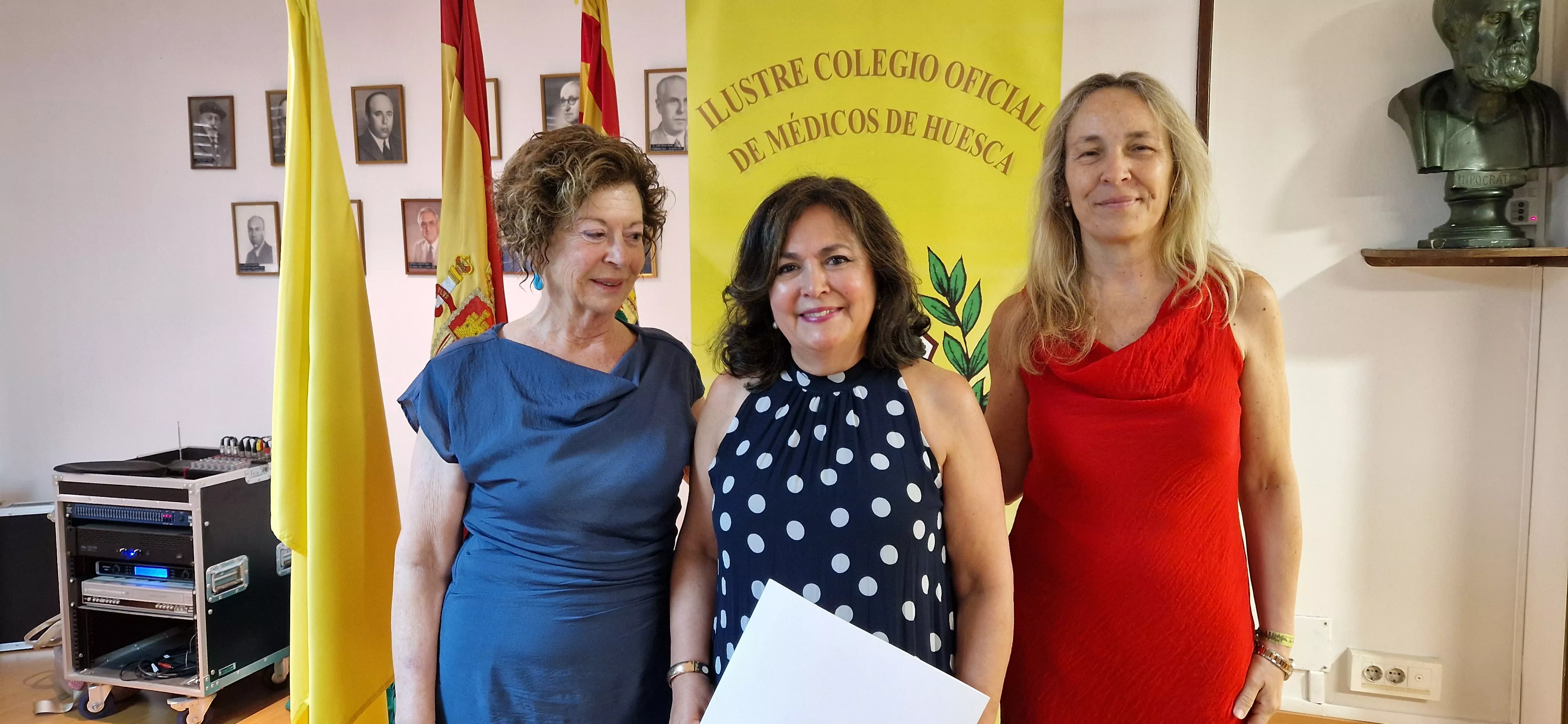 Fiesta anual del Colegio Oficial de Médicos de Huesca. Foto Myriam Martínez