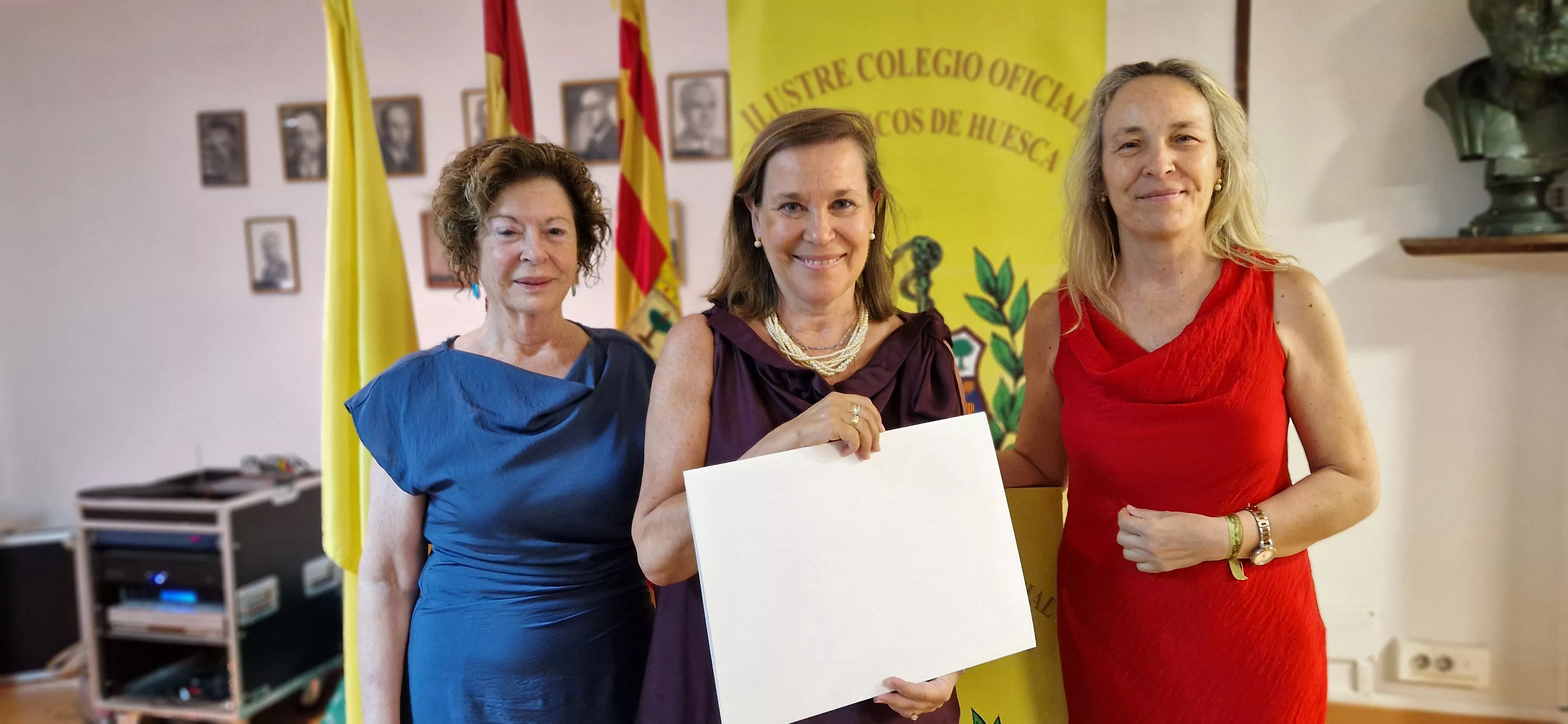 Fiesta anual del Colegio Oficial de Médicos de Huesca. Foto Myriam Martínez