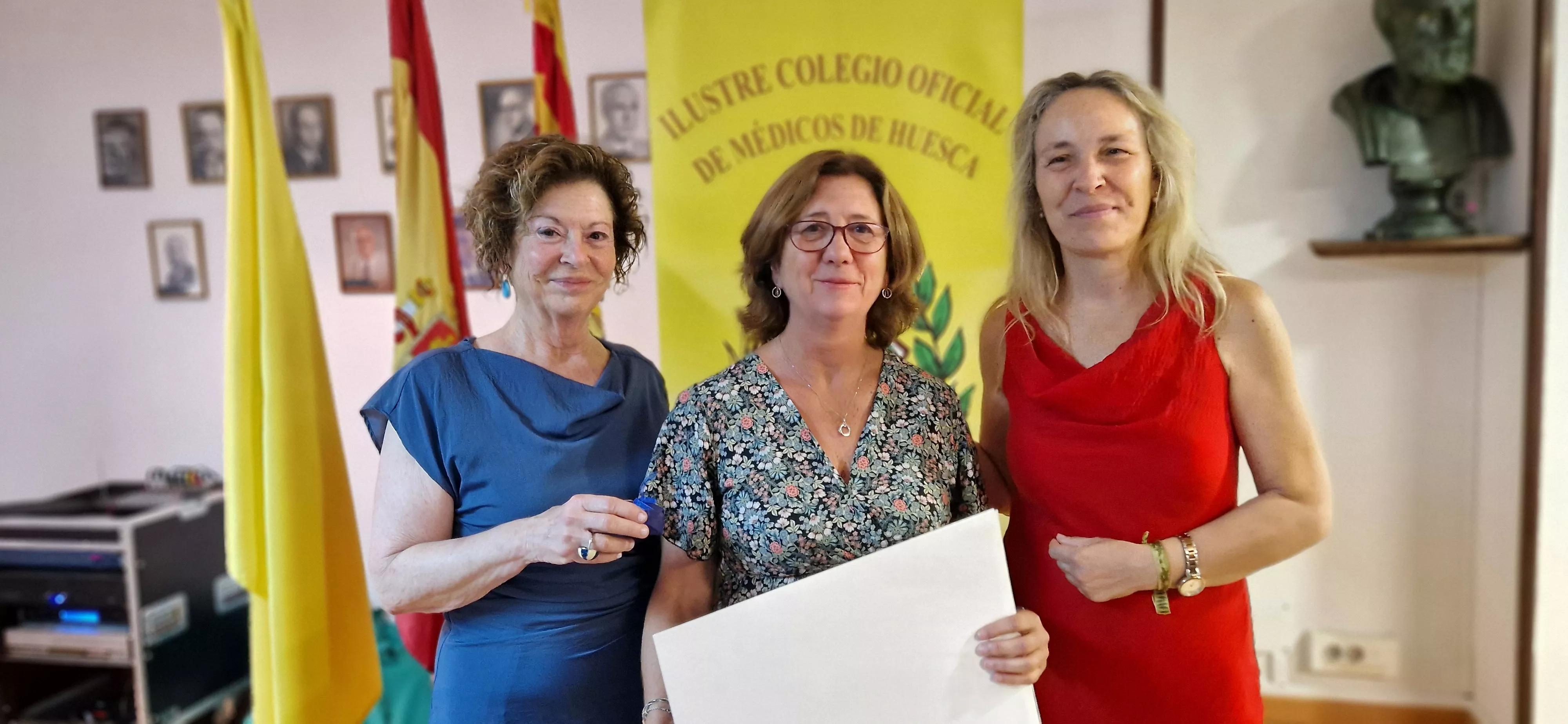 Fiesta anual del Colegio Oficial de Médicos de Huesca. Foto Myriam Martínez