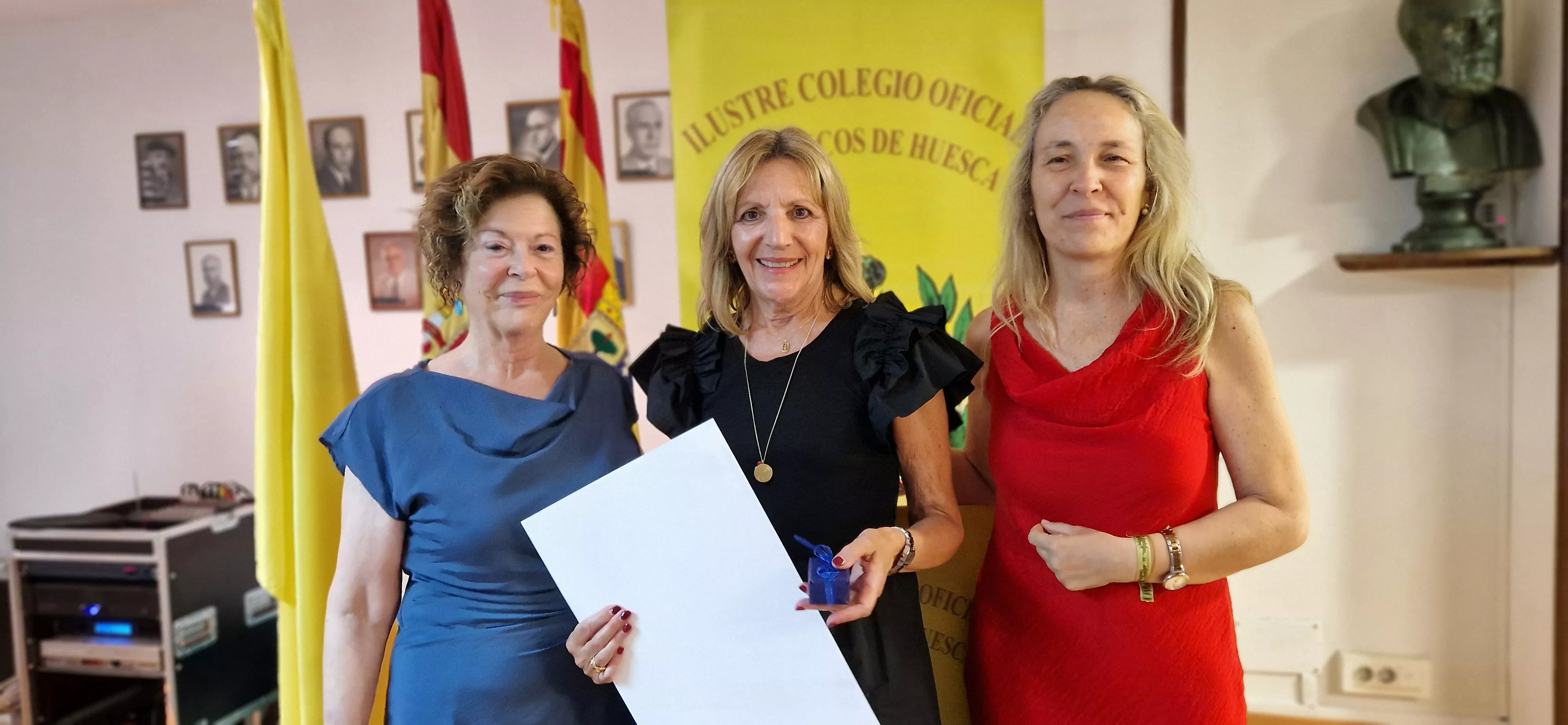 Fiesta anual del Colegio Oficial de Médicos de Huesca. Foto Myriam Martínez