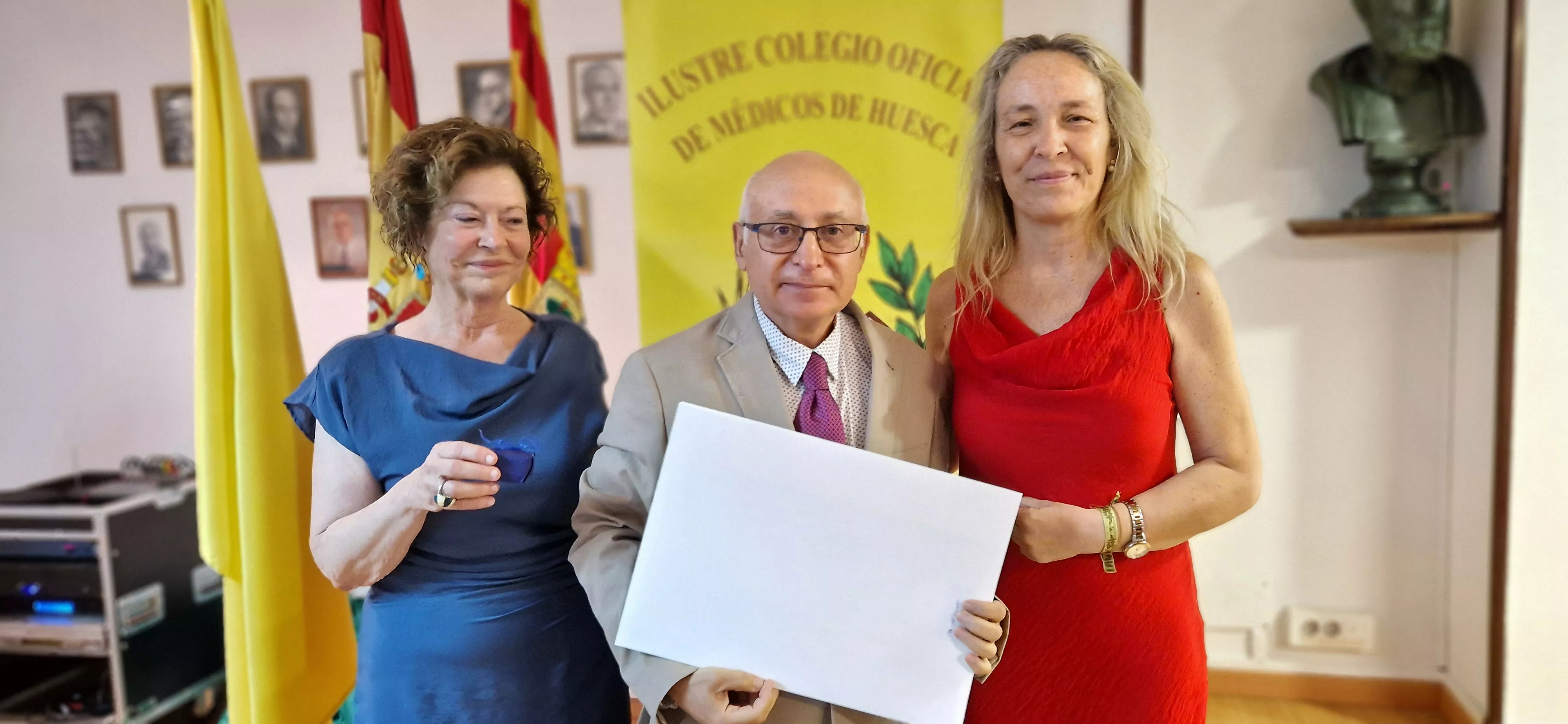 Fiesta anual del Colegio Oficial de Médicos de Huesca. Foto Myriam Martínez