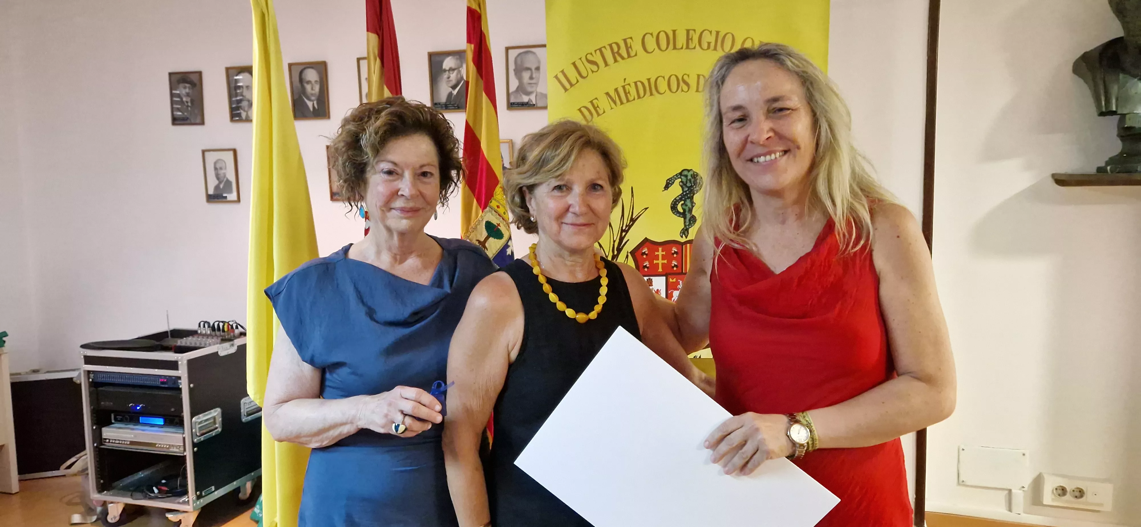 Fiesta anual del Colegio Oficial de Médicos de Huesca. Foto Myriam Martínez