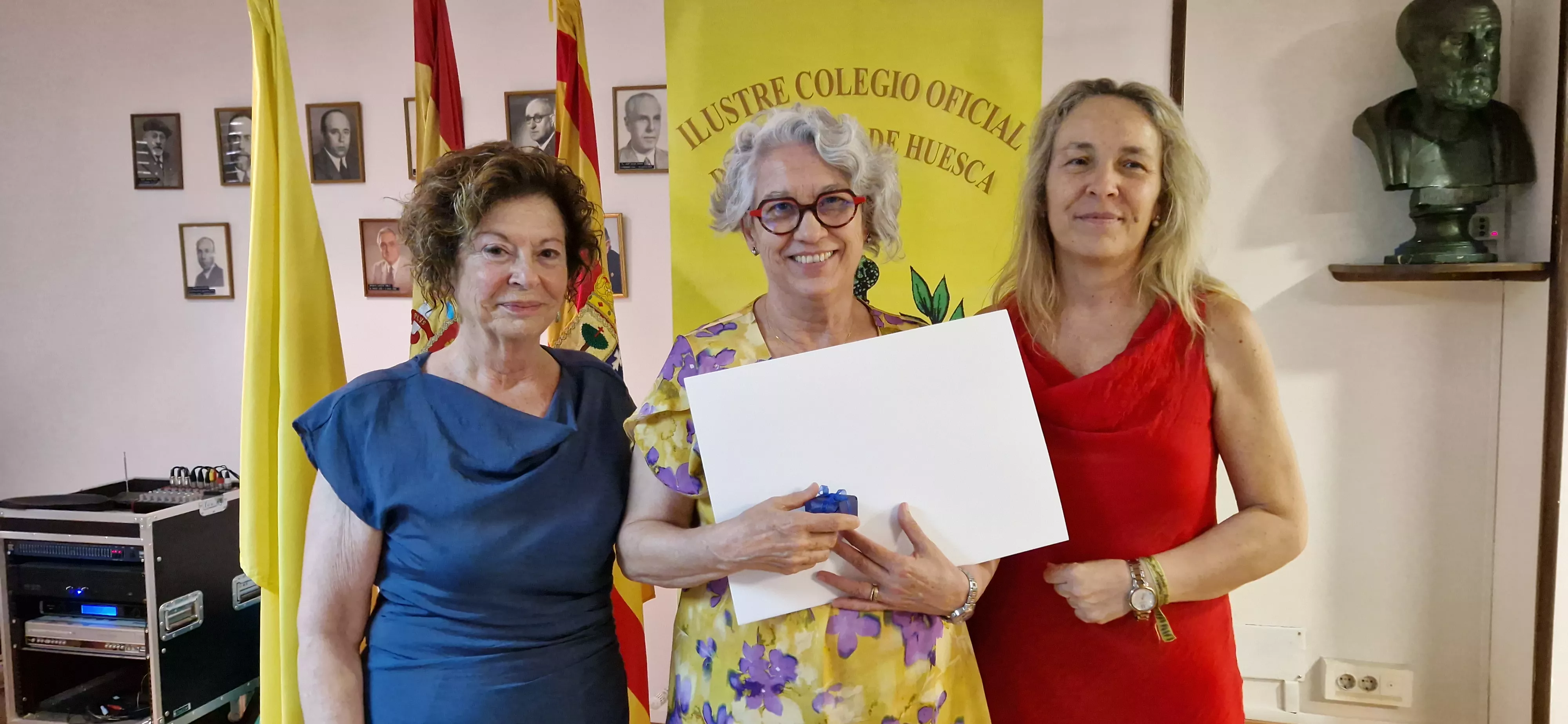 Fiesta anual del Colegio Oficial de Médicos de Huesca. Foto Myriam Martínez