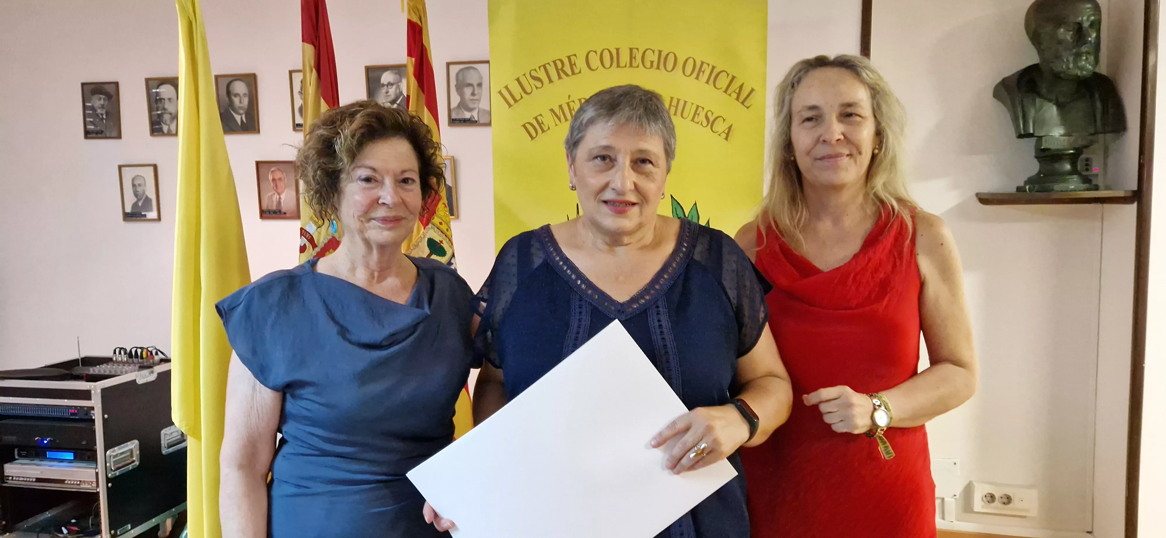 Fiesta anual del Colegio Oficial de Médicos de Huesca. Foto Myriam Martínez