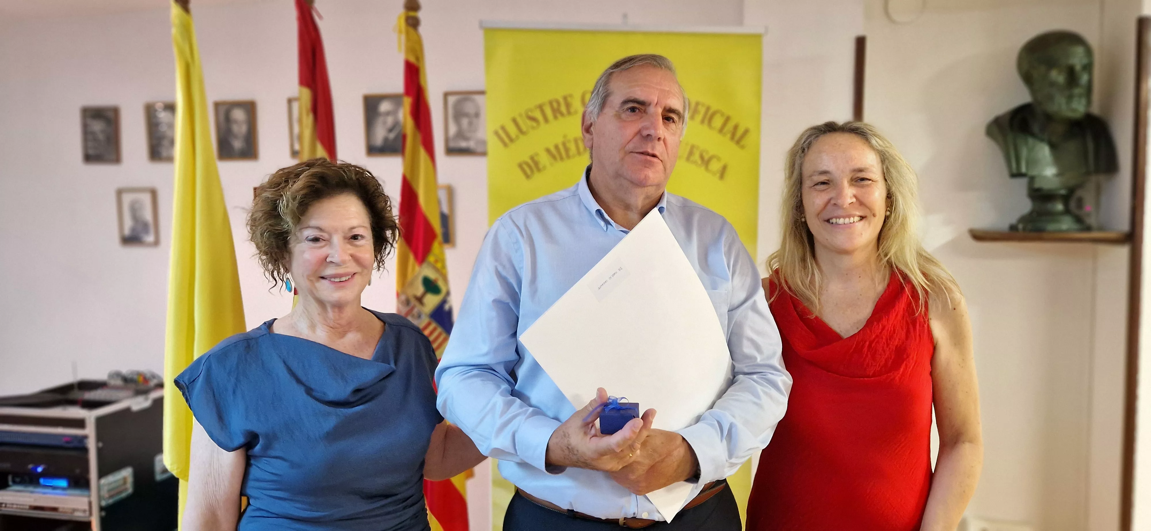 Fiesta anual del Colegio Oficial de Médicos de Huesca. Foto Myriam Martínez